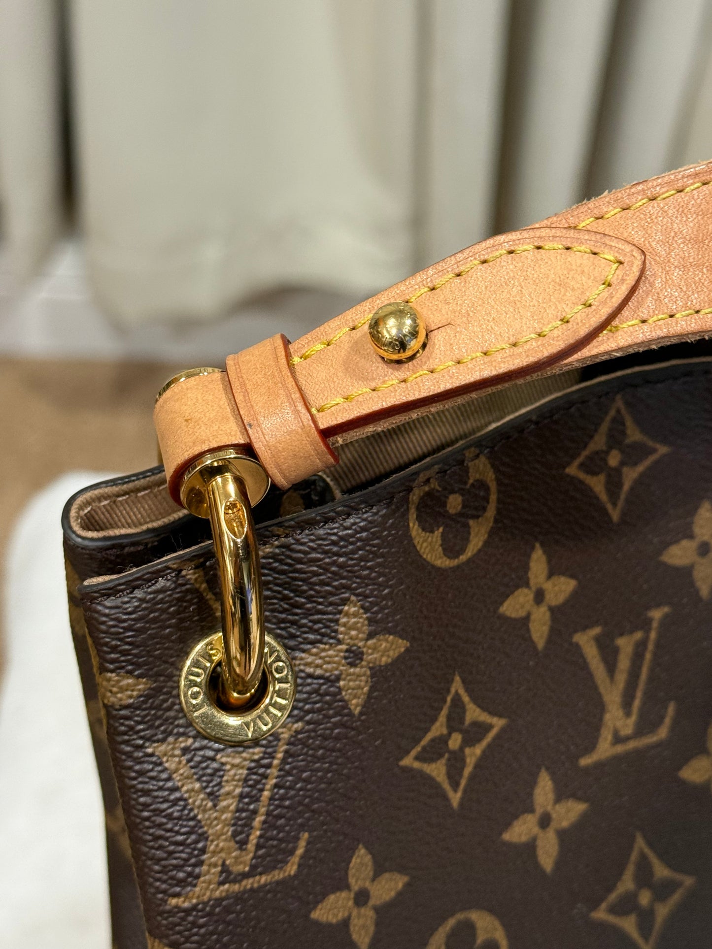 Louis Vuitton Graceful PM Mono Beige