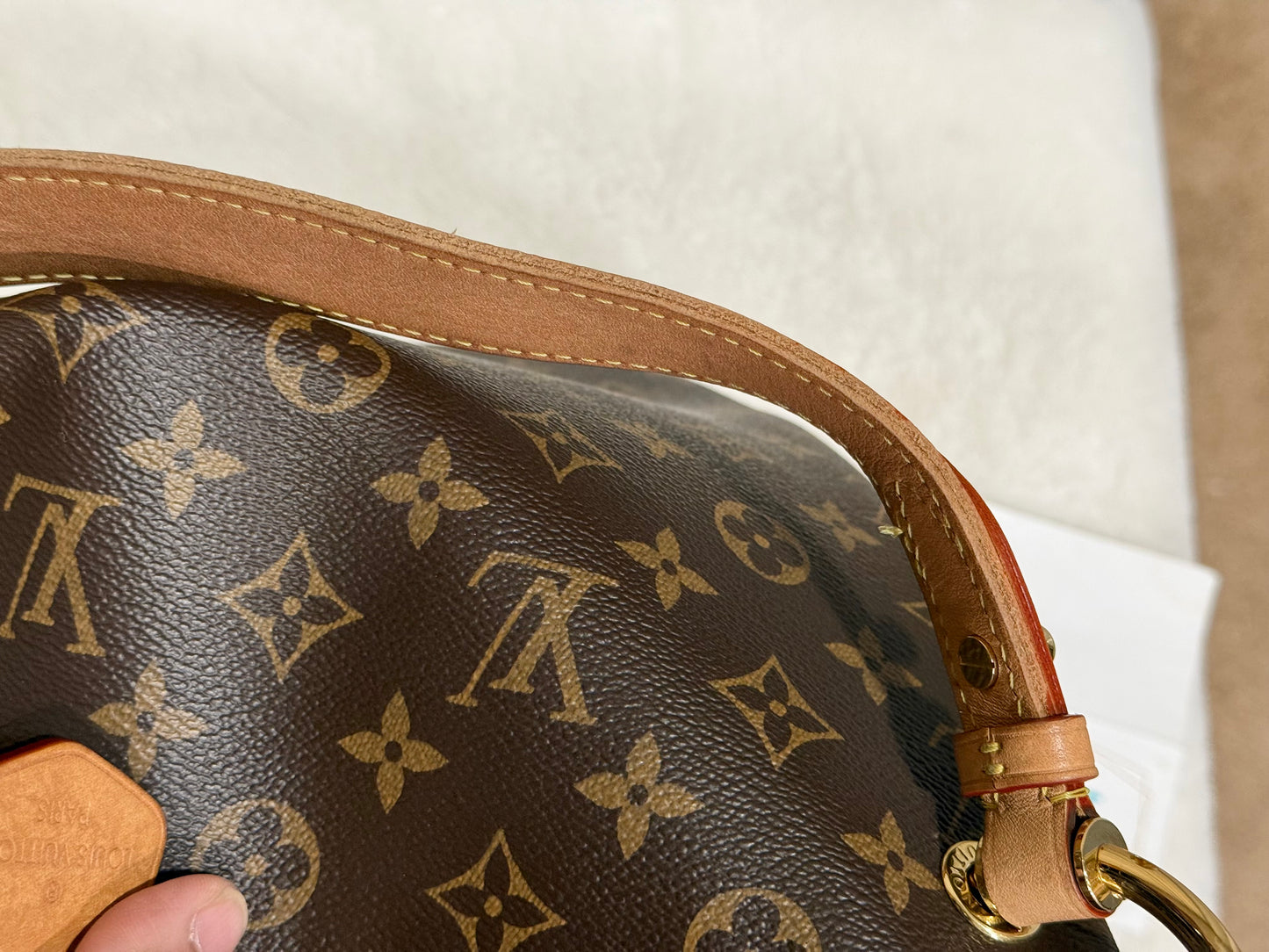 Louis Vuitton Graceful PM Mono Beige