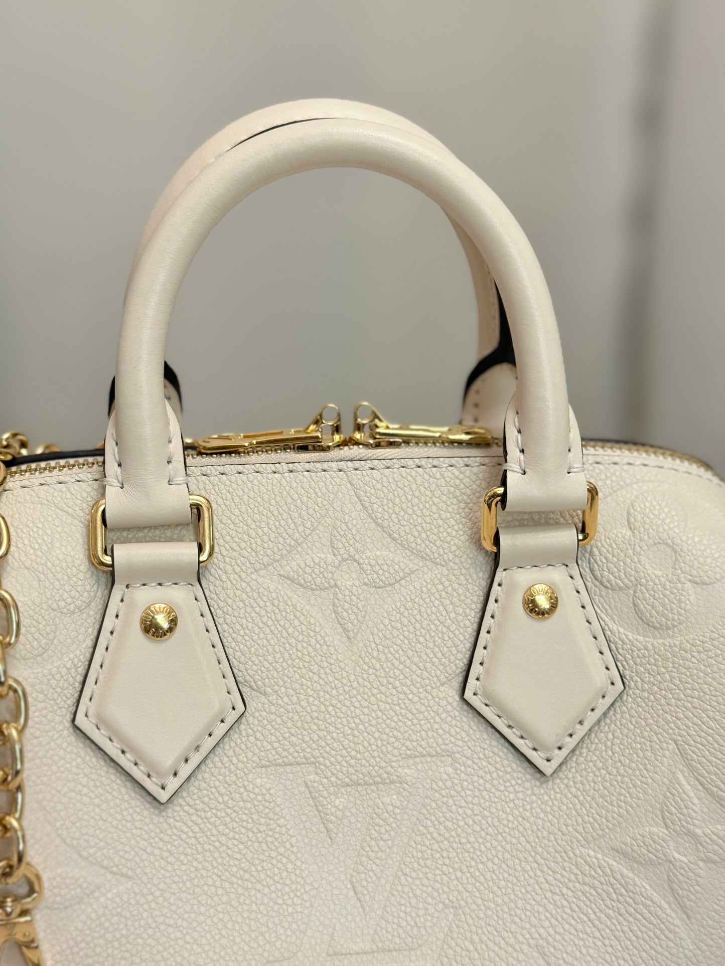 Speedy Bandouliere 20 Giant Empreinte Creme