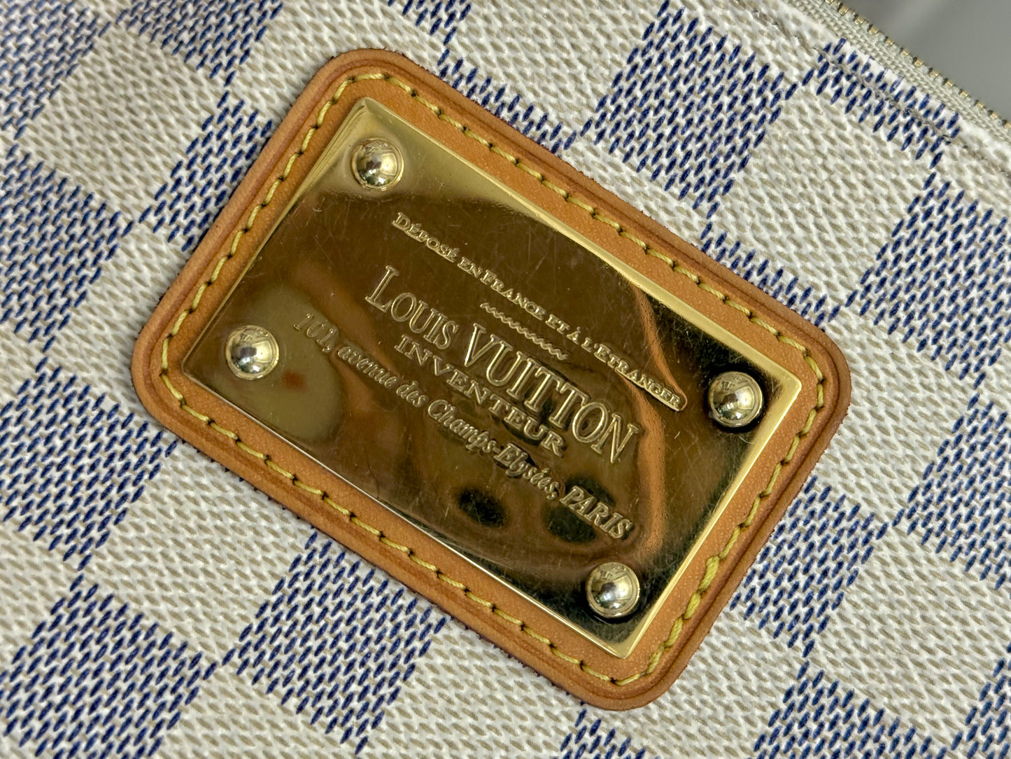 Louis Vuitton Eva Pochette Damier Azur