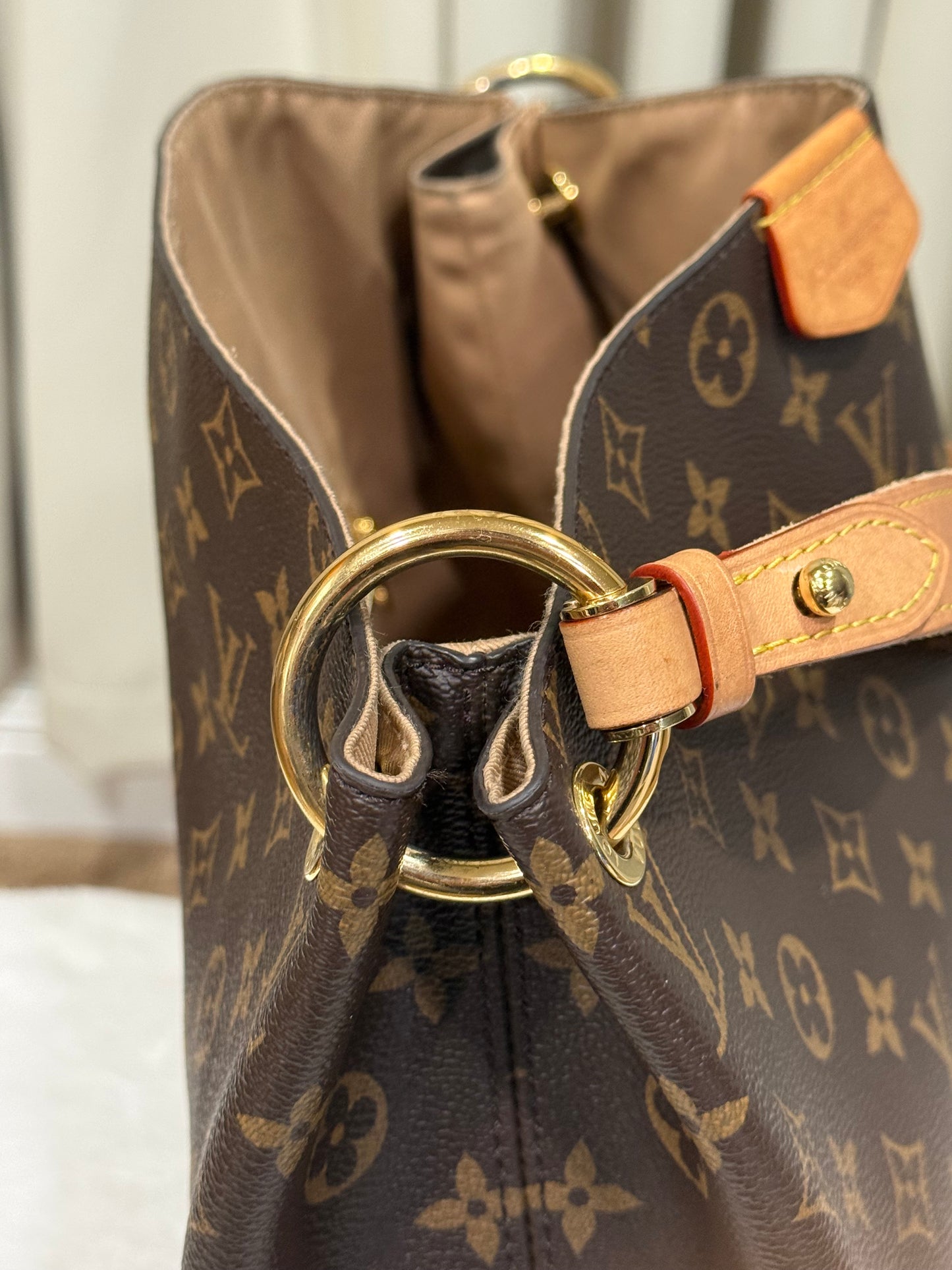 Louis Vuitton Graceful PM Mono Beige