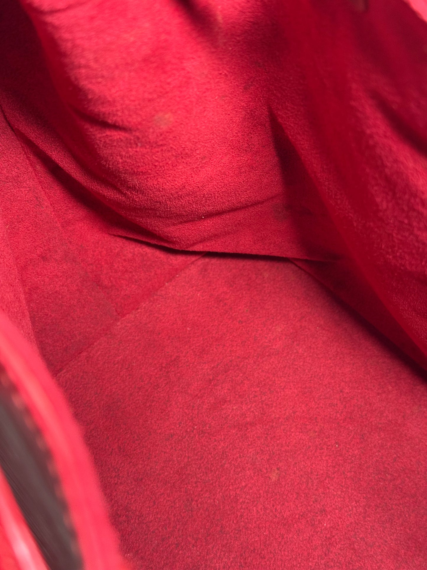Louis Vuitton Red Epi Petit Noe
