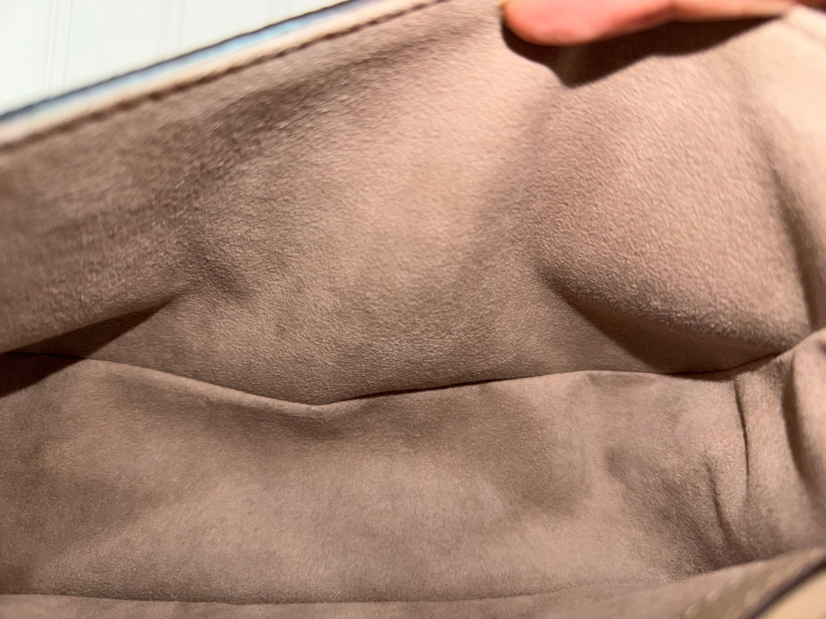 Louis Vuitton Diane Empreinte Bicolor Turtledove/Cream