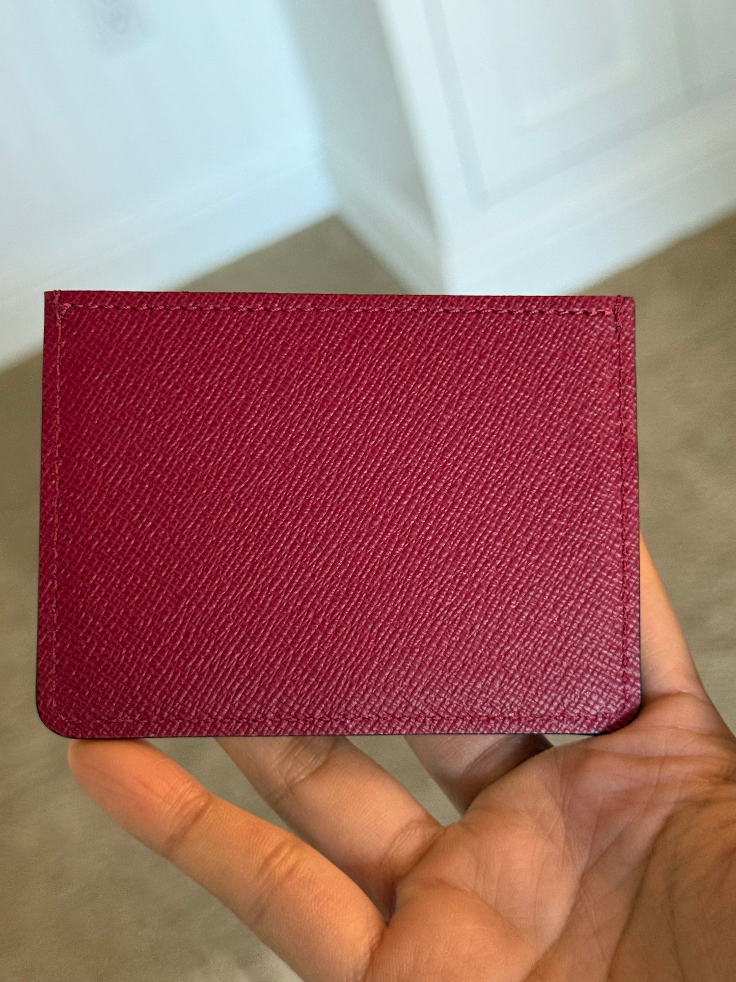 Louis Vuitton Jeanne Mono Fuchsia Wallet with Inserts