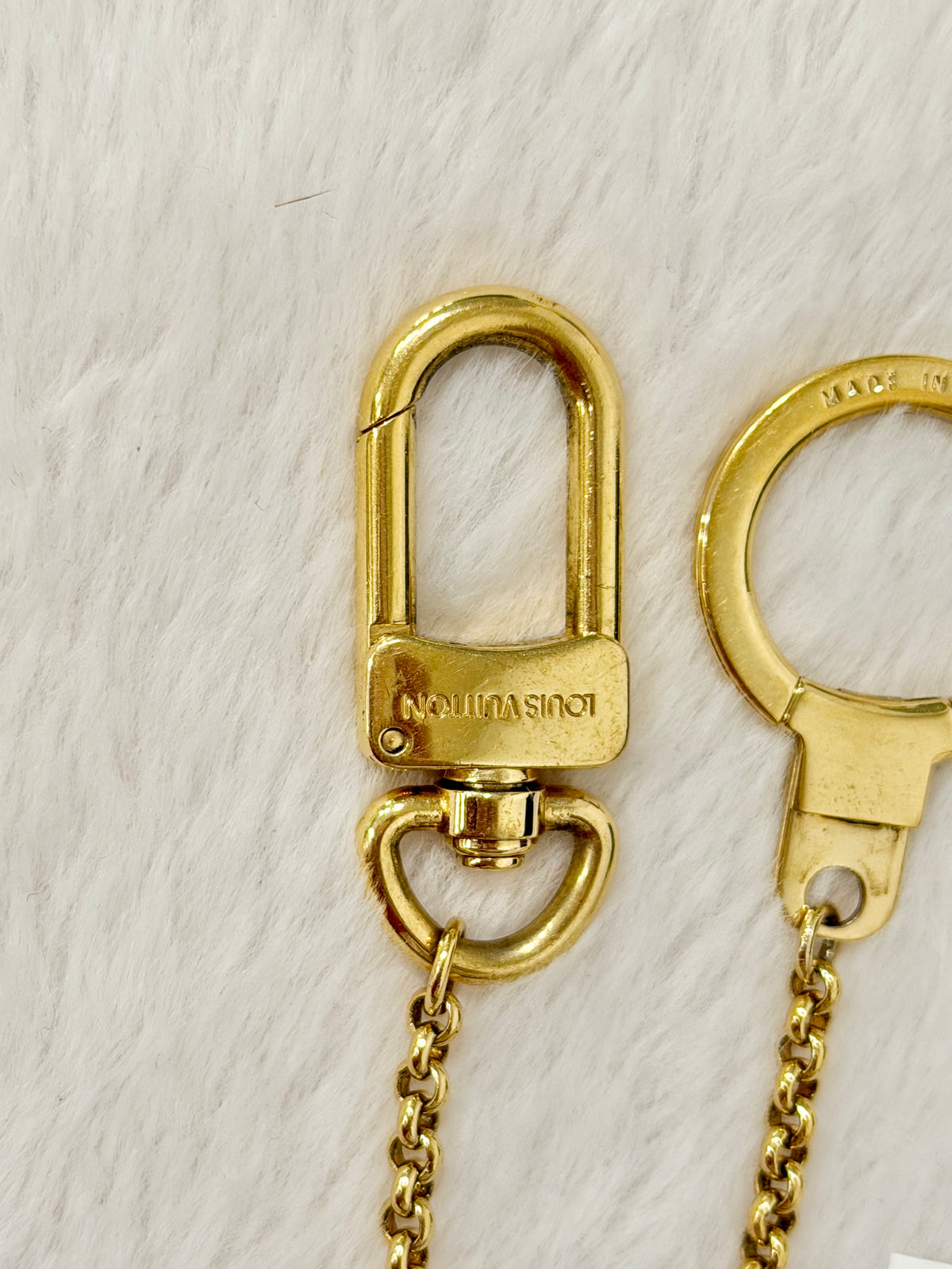 Louis Vuitton 8.25” Strap Extender Chain