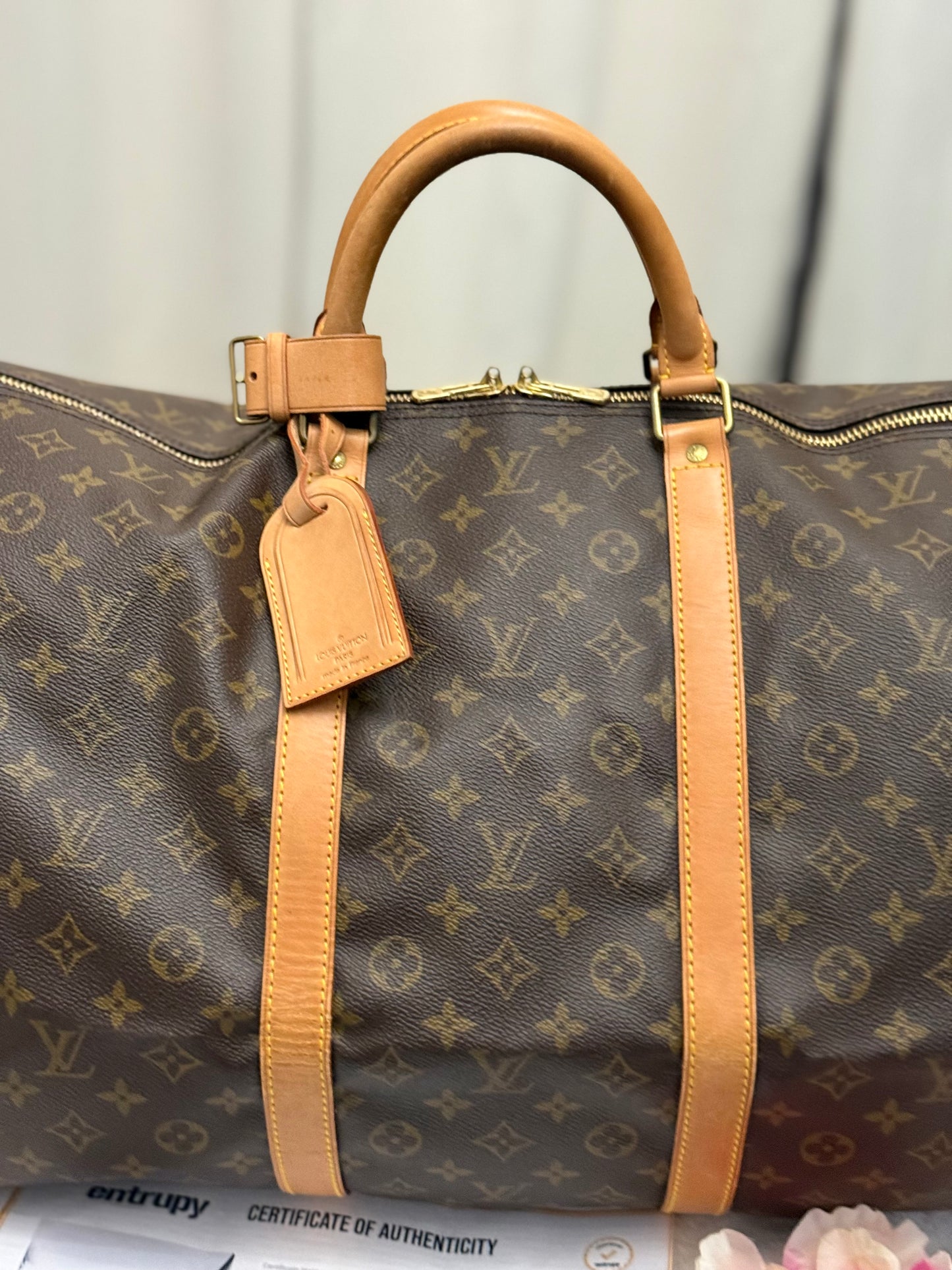 Louis Vuitton Keepall Bandouliere 60 Mono May 1991