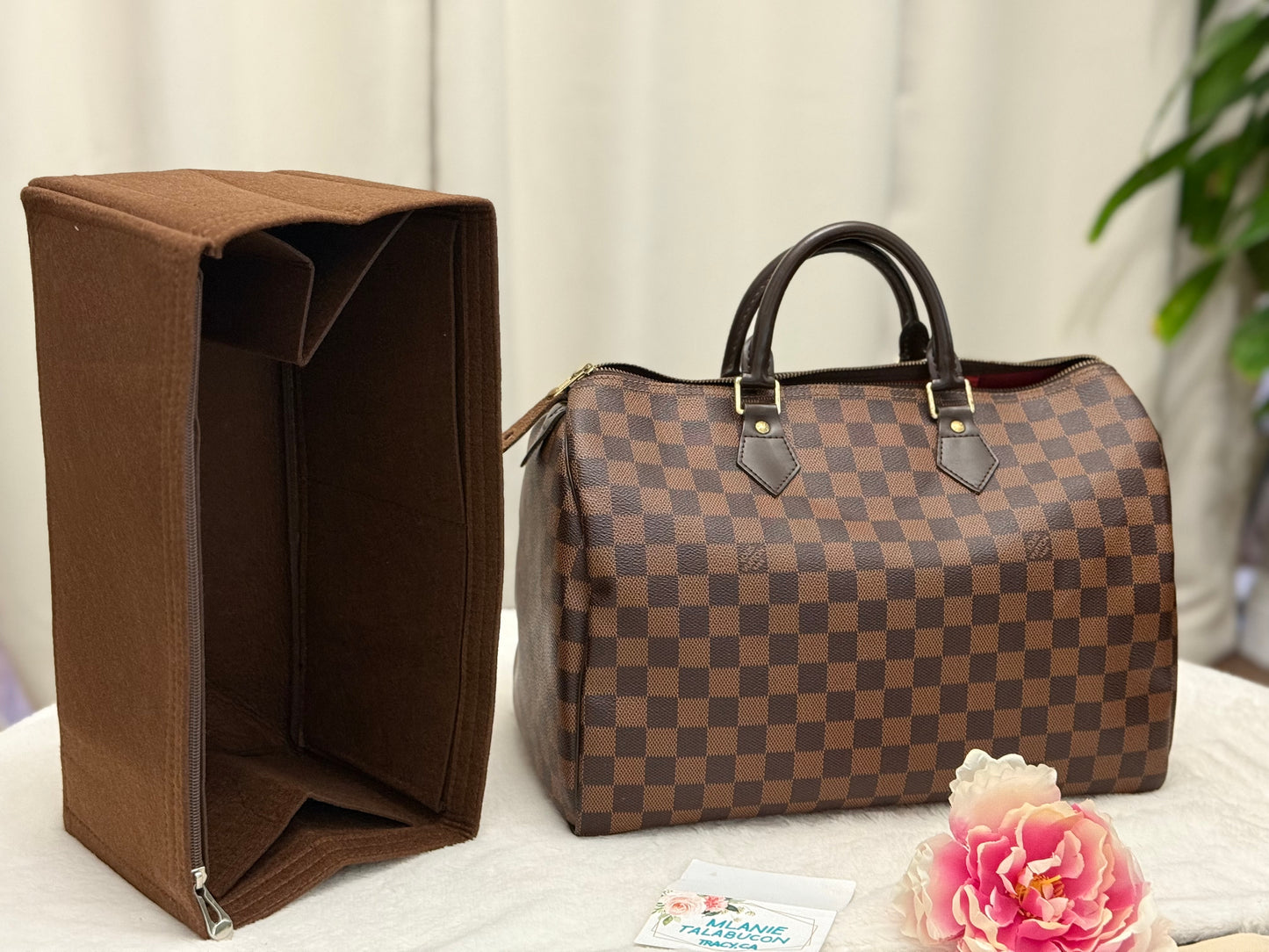 Louis Vuitton Speedy 35 Damier Ebene