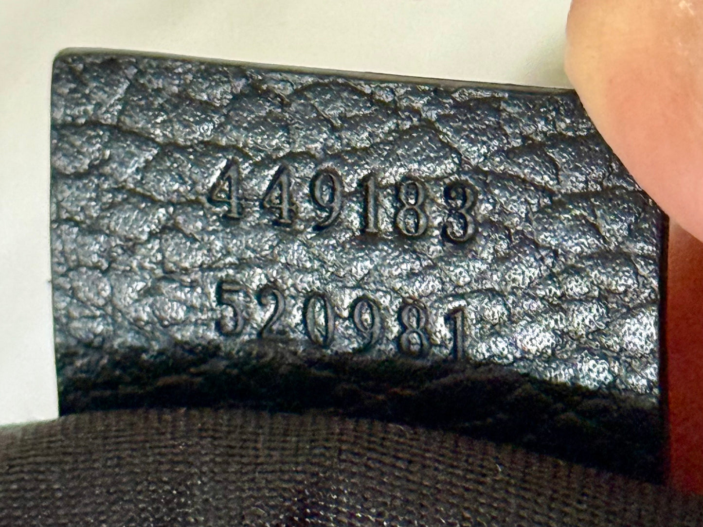 Gucci Nylon GG Canvas Messenger Bag Black 449183