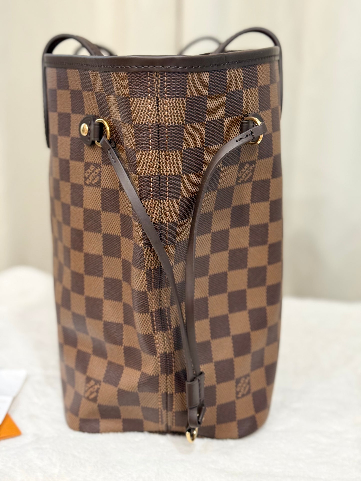 Louis Vuitton Neverfull MM Damier Ebene Cerise