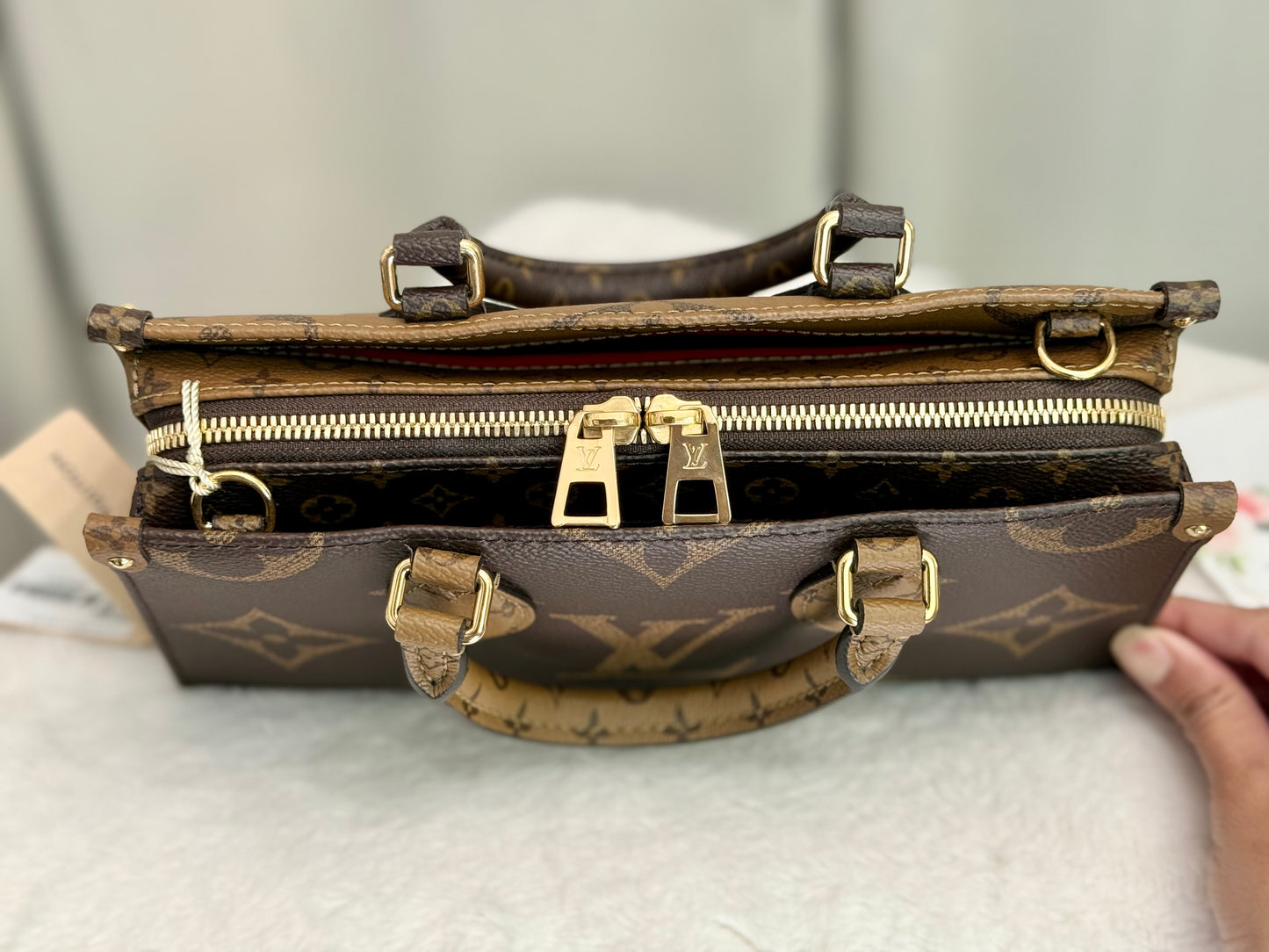 Louis Vuitton Onthego East West in Reverse Mono