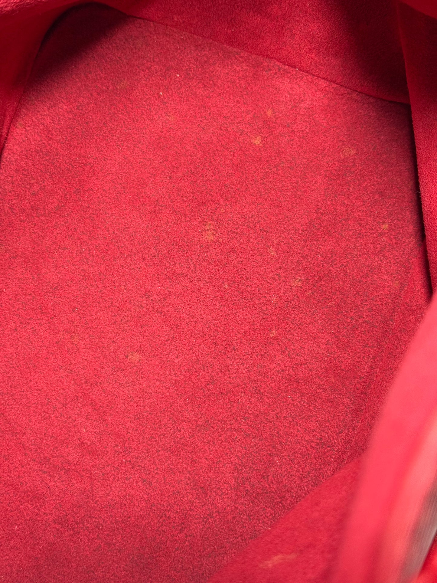 Louis Vuitton Red Epi Petit Noe