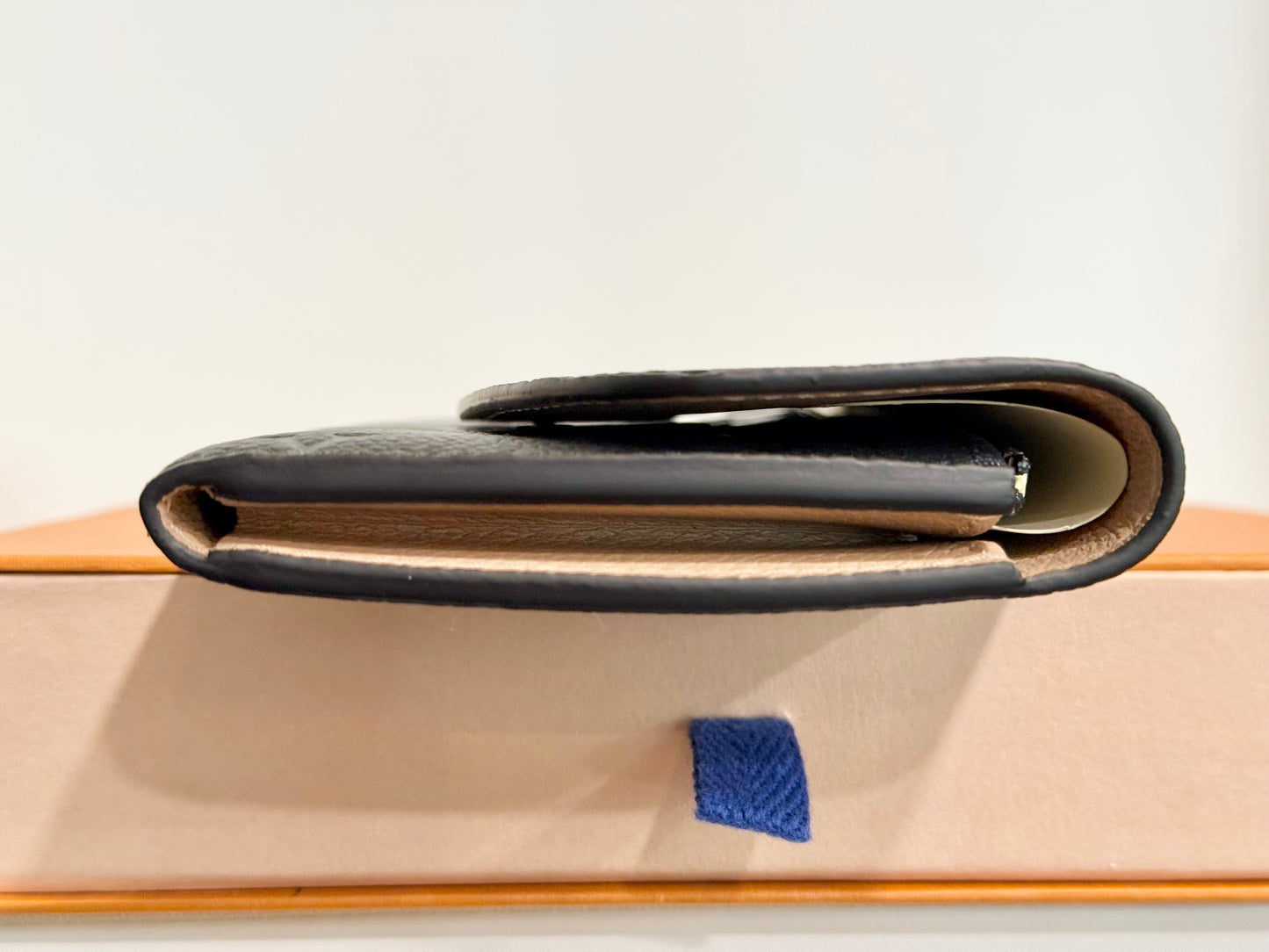Louis Vuitton Emilie Black/Noir Empreinte Wallet