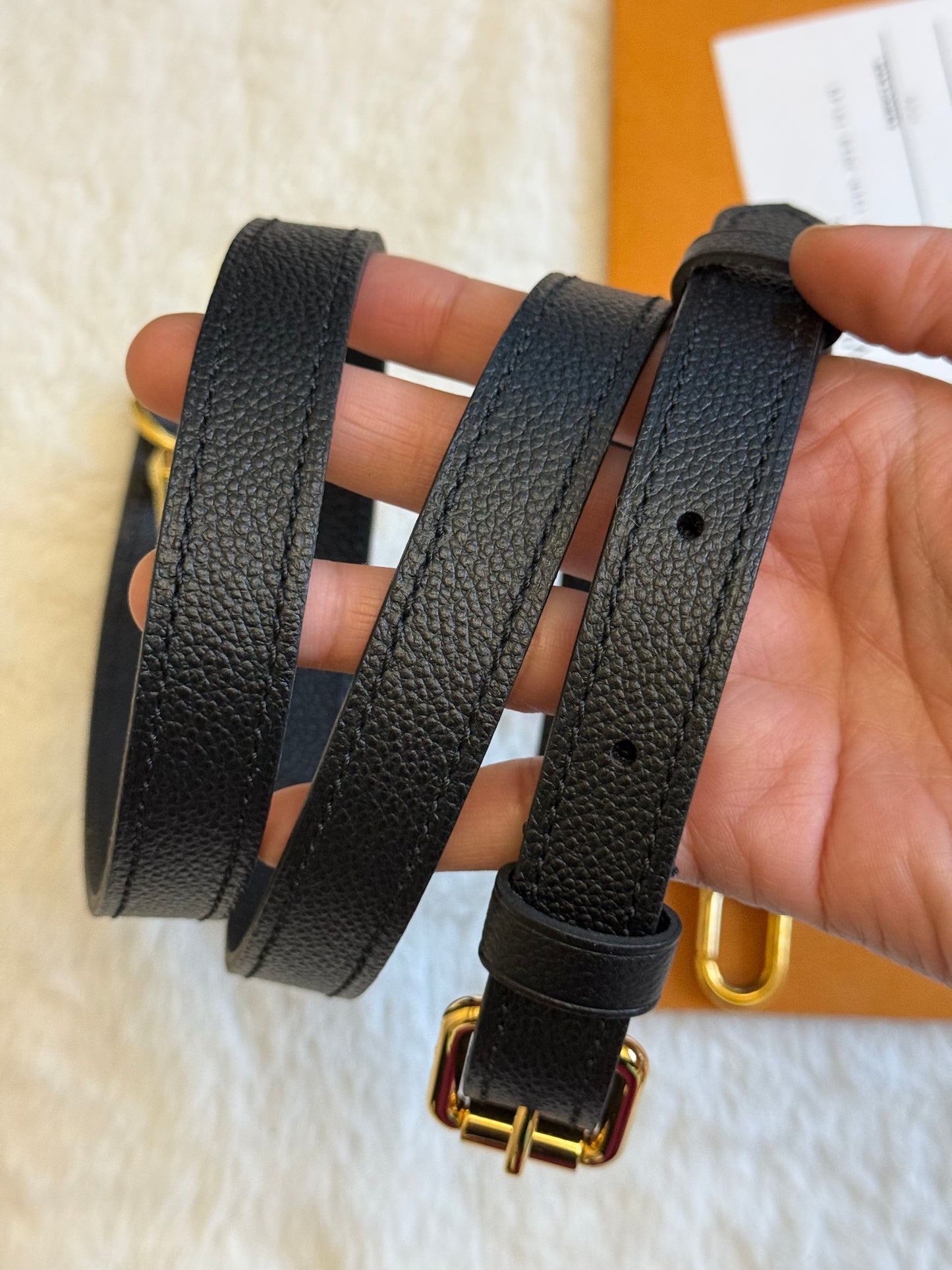 Louis Vuitton Speedy 25 Bandouliere Mono Empreinte Black/Noir