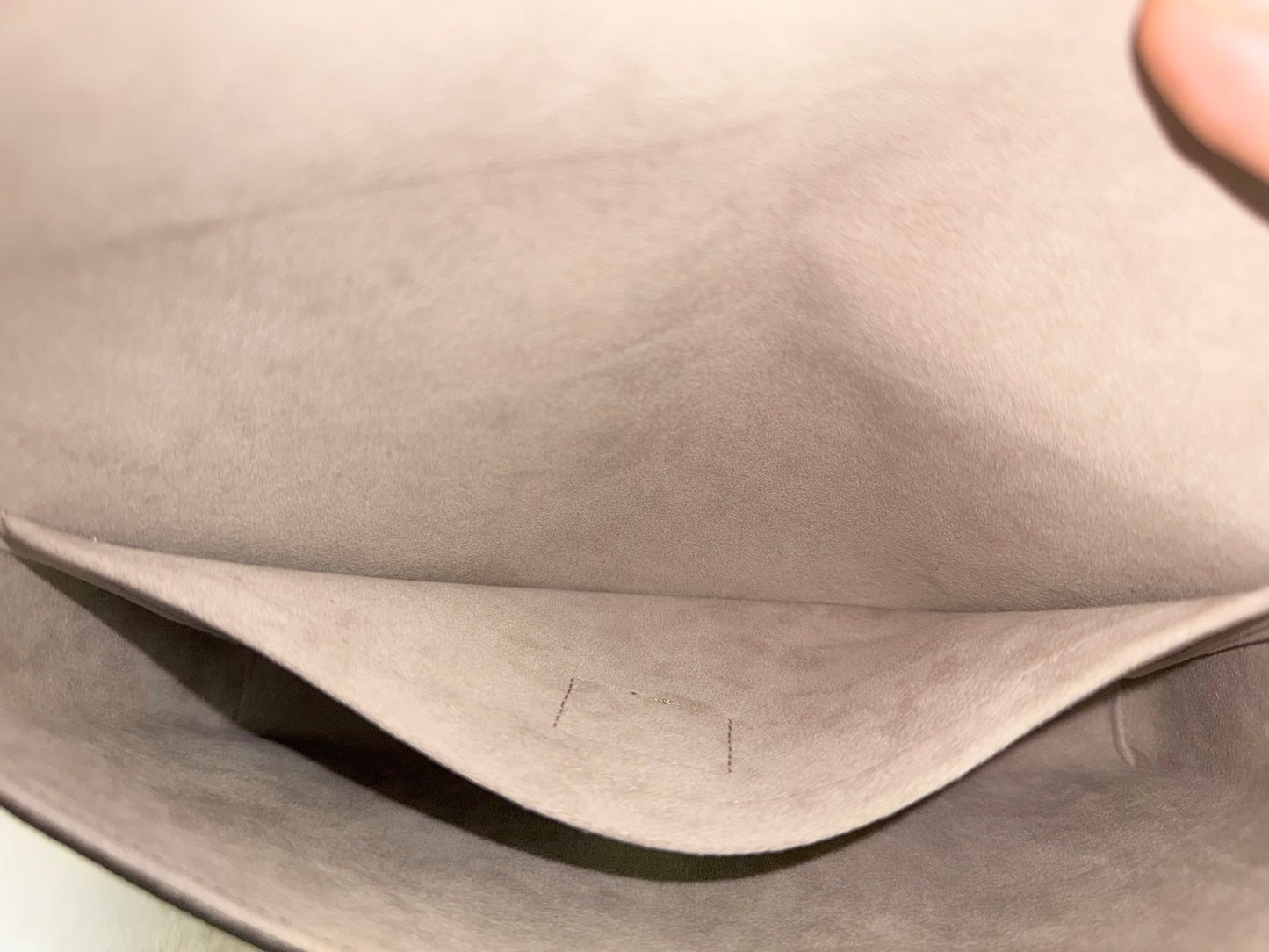 Louis Vuitton Felicie Pochette Giant Mono Empreinte Bicolor Dove Cream