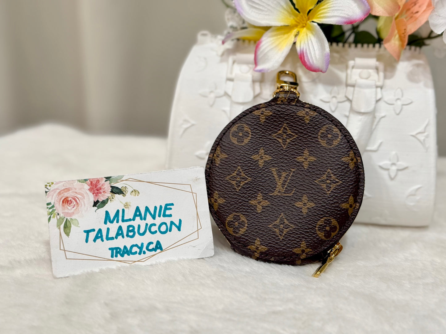 Louis Vuitton Round Coin Pouch Mono from MPA