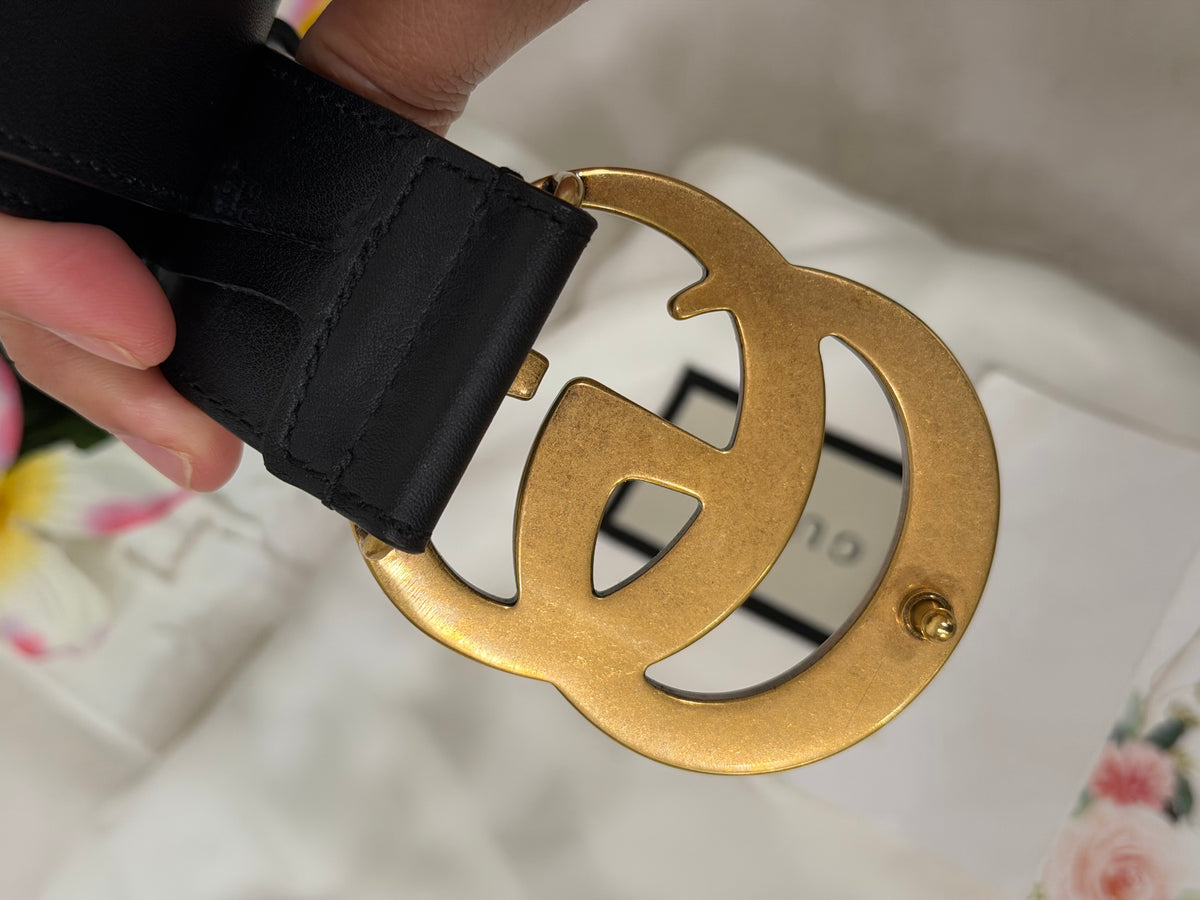 Gucci GG Marmont Wide Belt Size 85