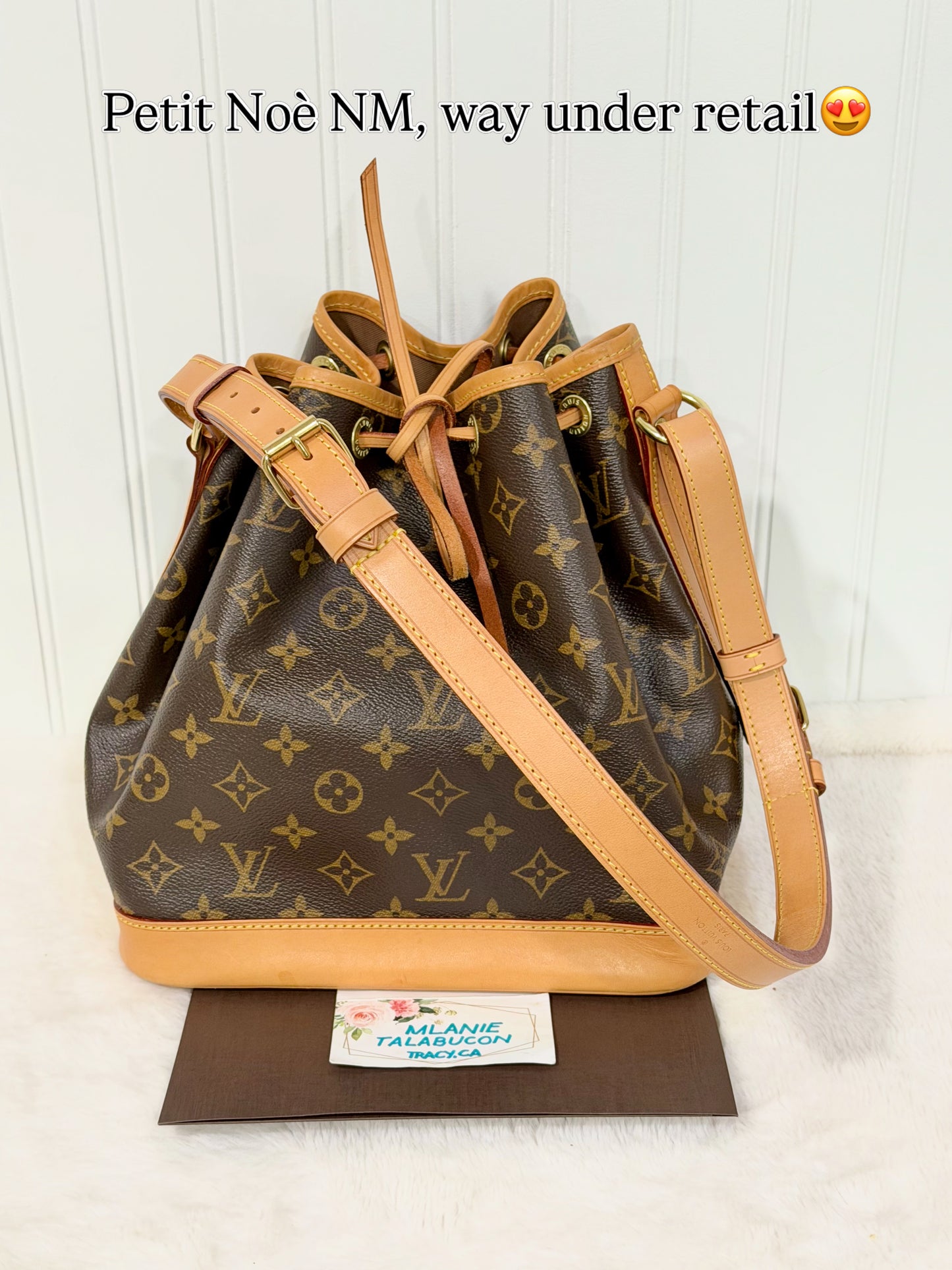 Louis Vuitton Petit Noe NM Mono
