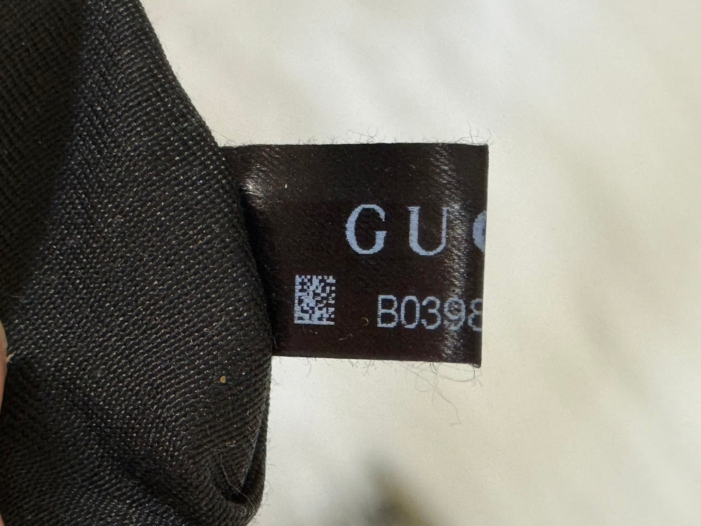 Gucci Nylon GG Canvas Messenger Bag Black 449183