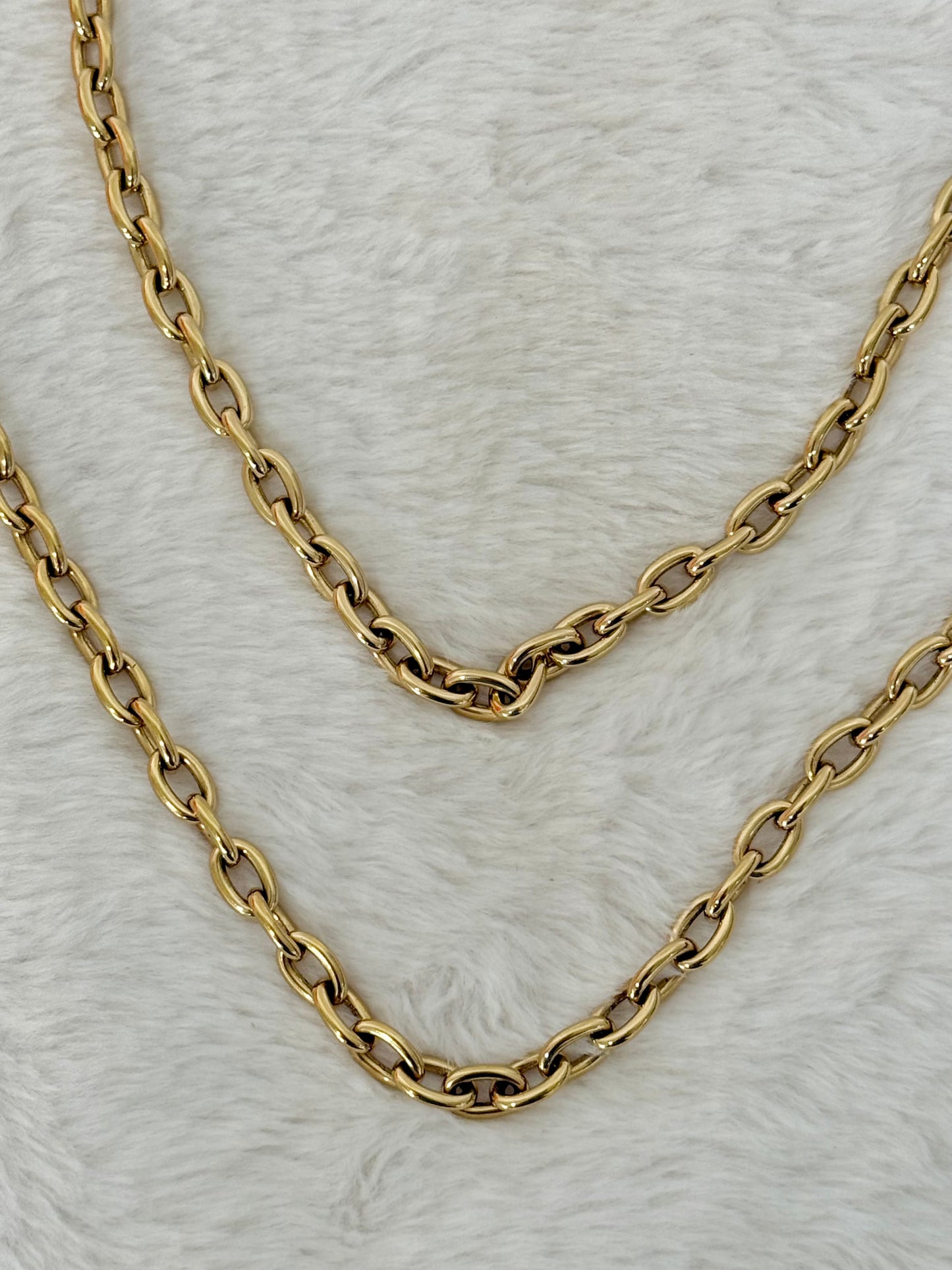 Louis Vuitton Metal Chain Straps from Pochette Camille
