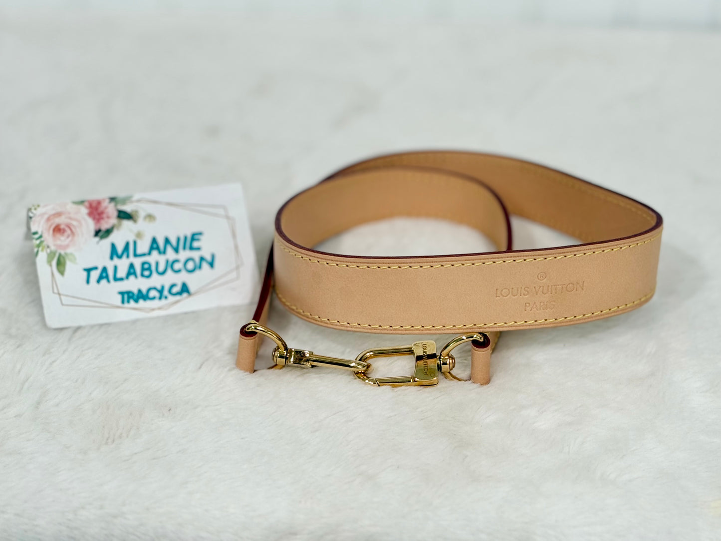 Louis Vuitton Vachetta Shoulder Non Adjustable Strap
