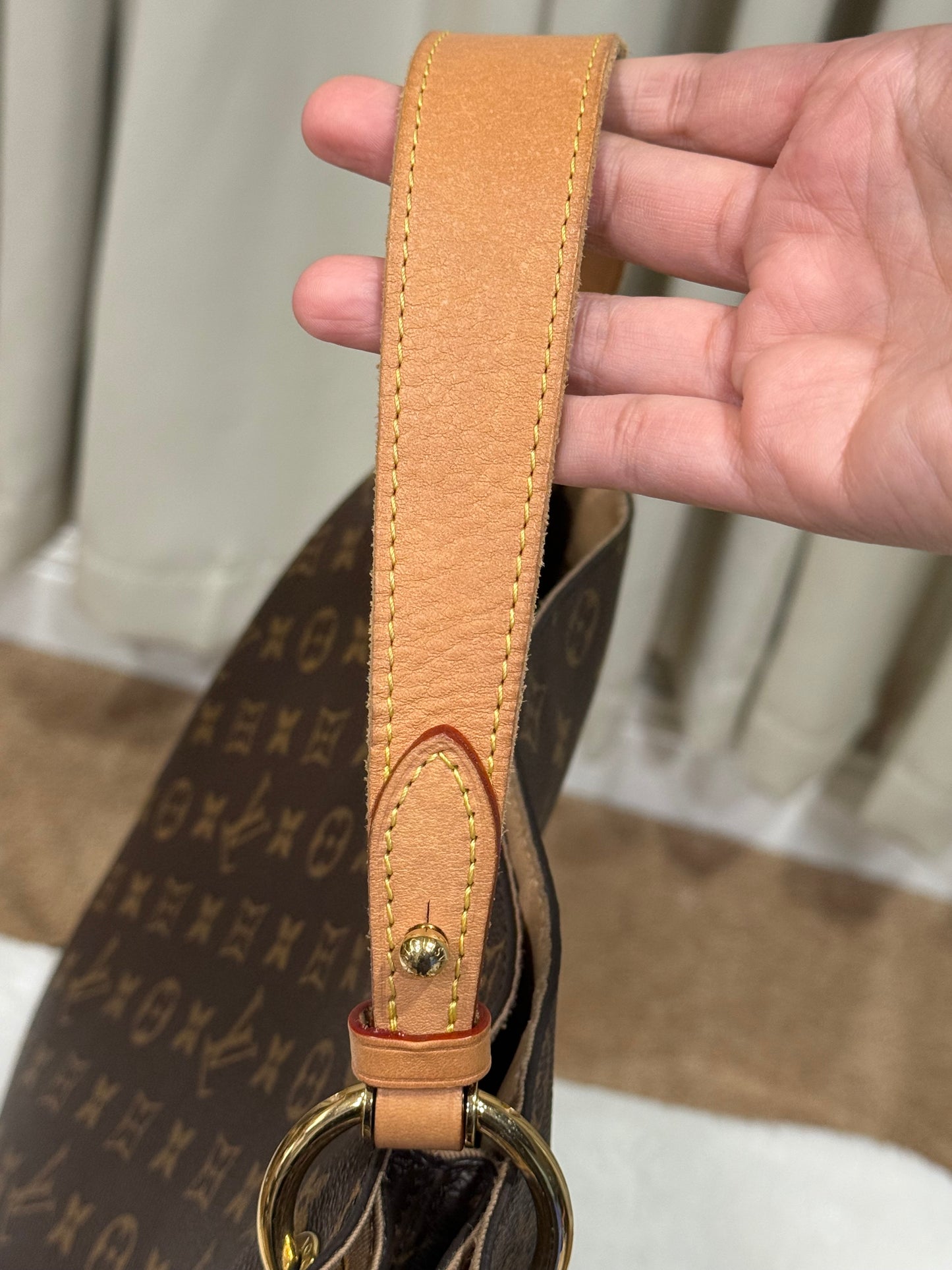 Louis Vuitton Graceful PM Mono Beige
