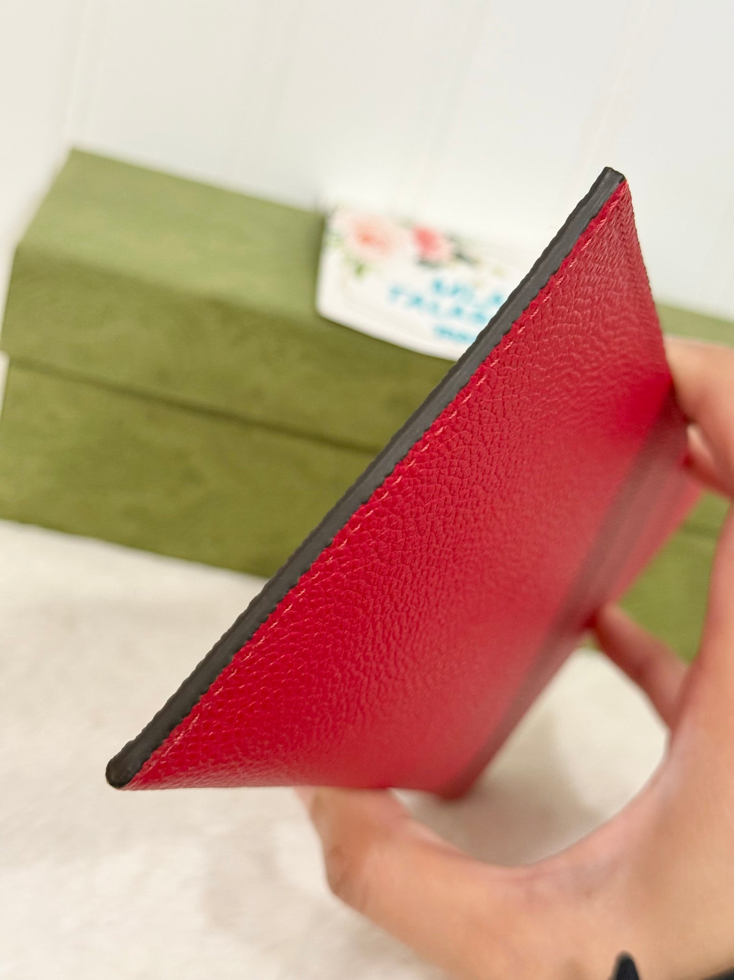 Louis Vuitton Felicie Pochette Mono Empreinte Scarlet Red