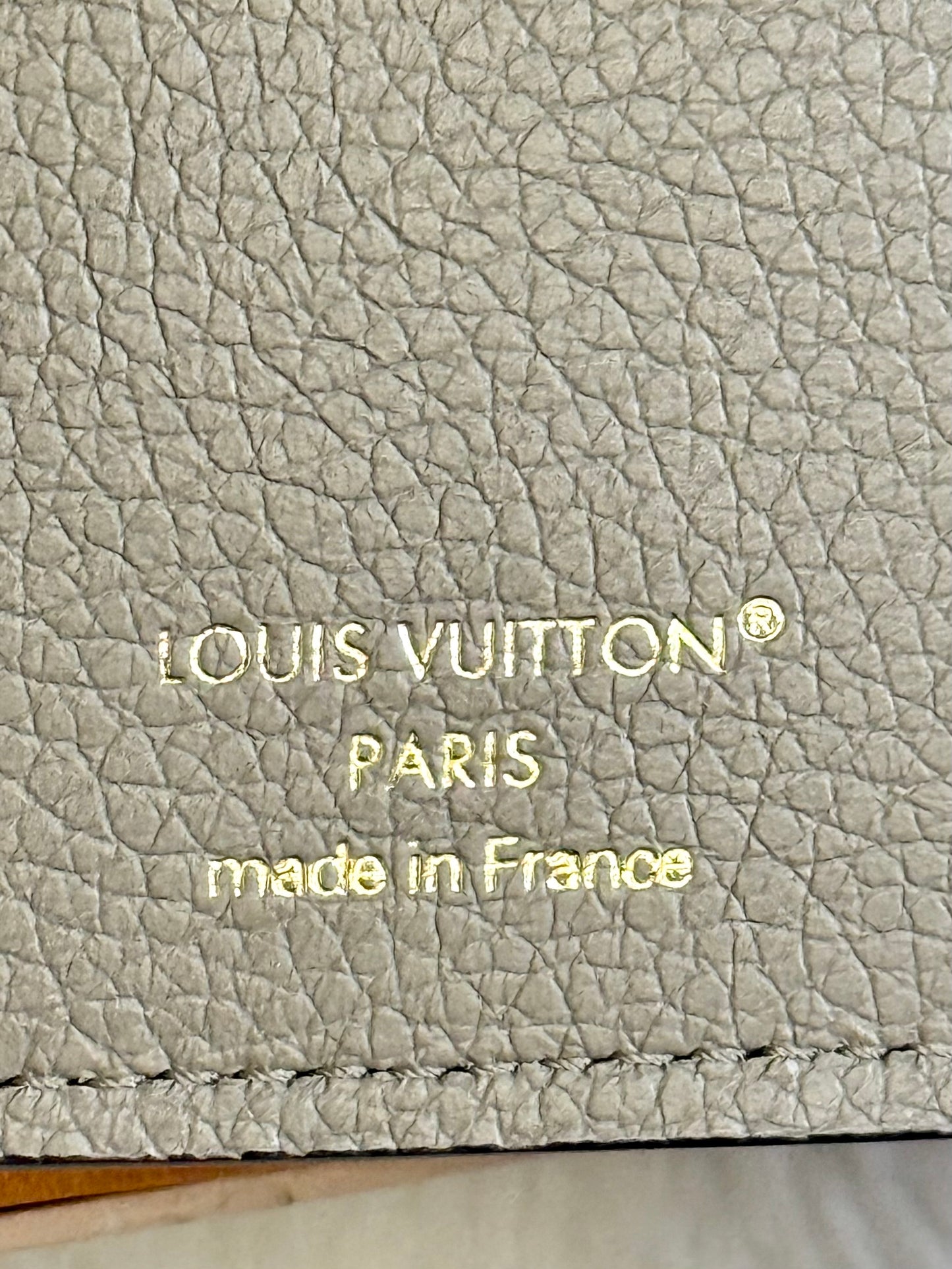 Louis Vuitton Victorine Giant Empreinte Bicolor Dove/Creme Wallet ~ BRAND NEW!