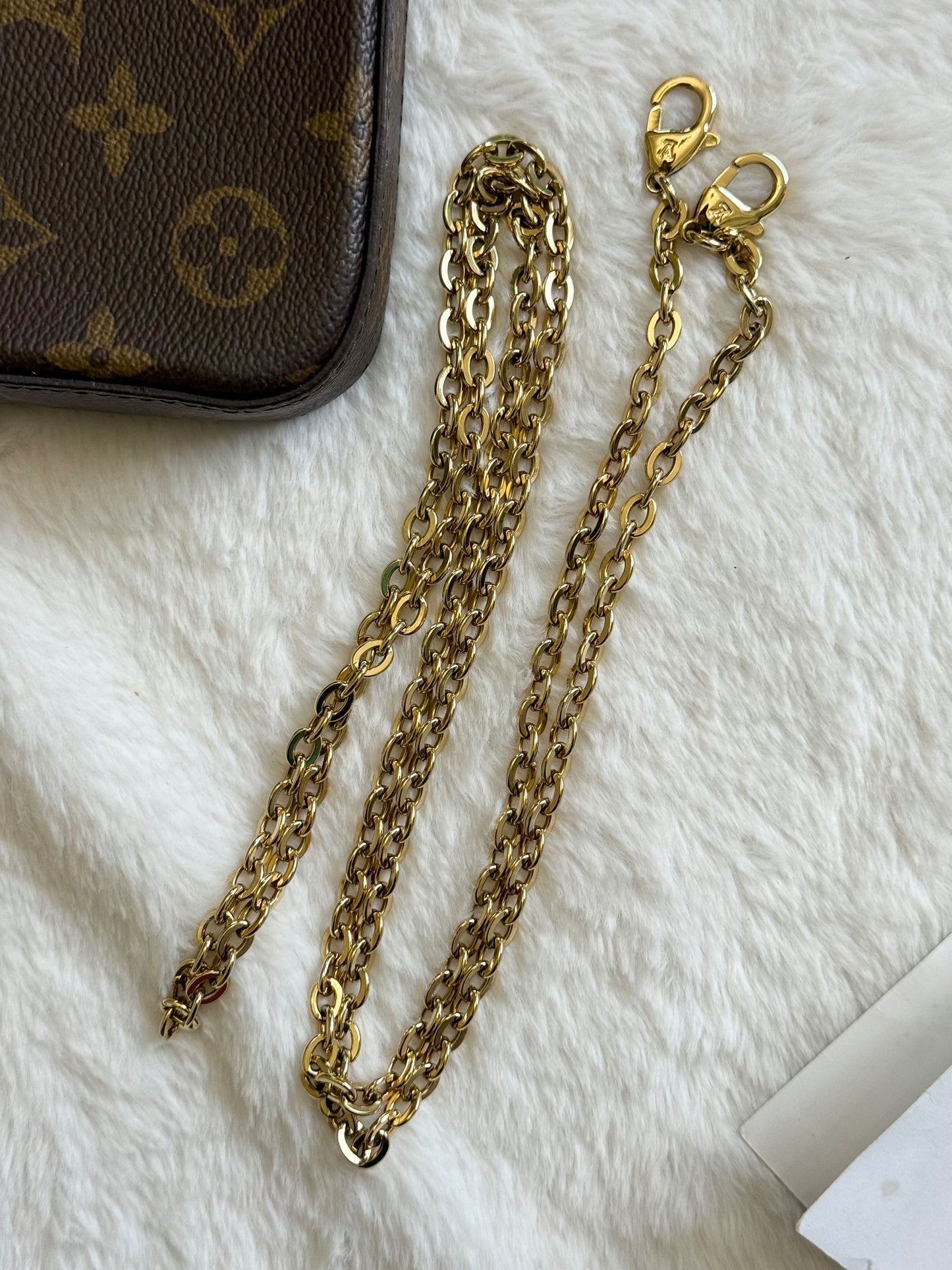 Louis Vuitton Pochette Felicie Mono Fuchsia
