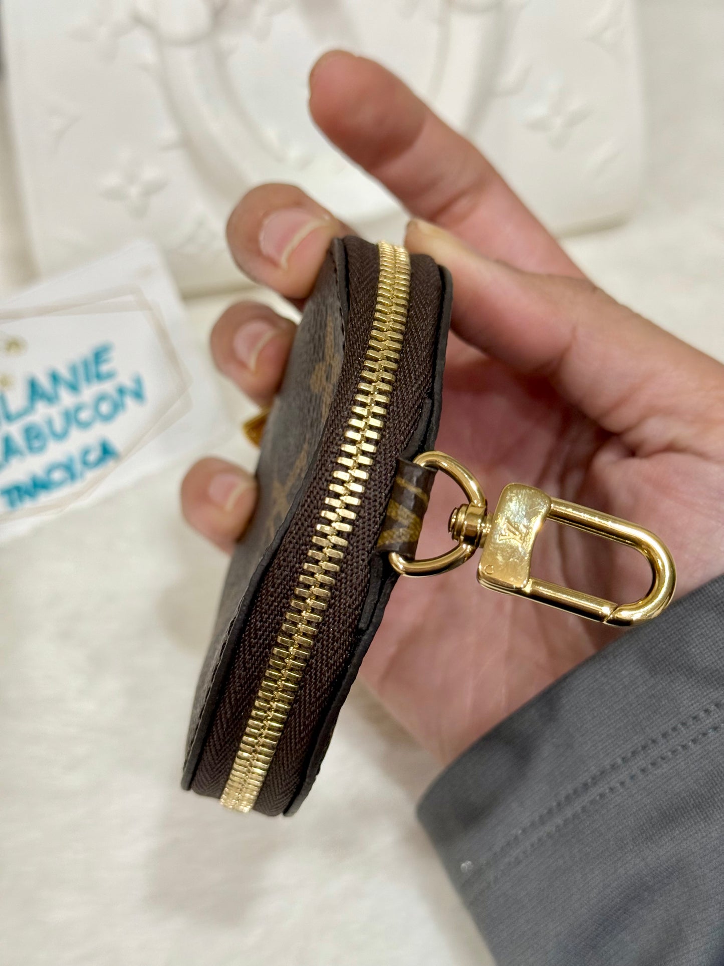 Louis Vuitton Round Coin Pouch Mono from MPA