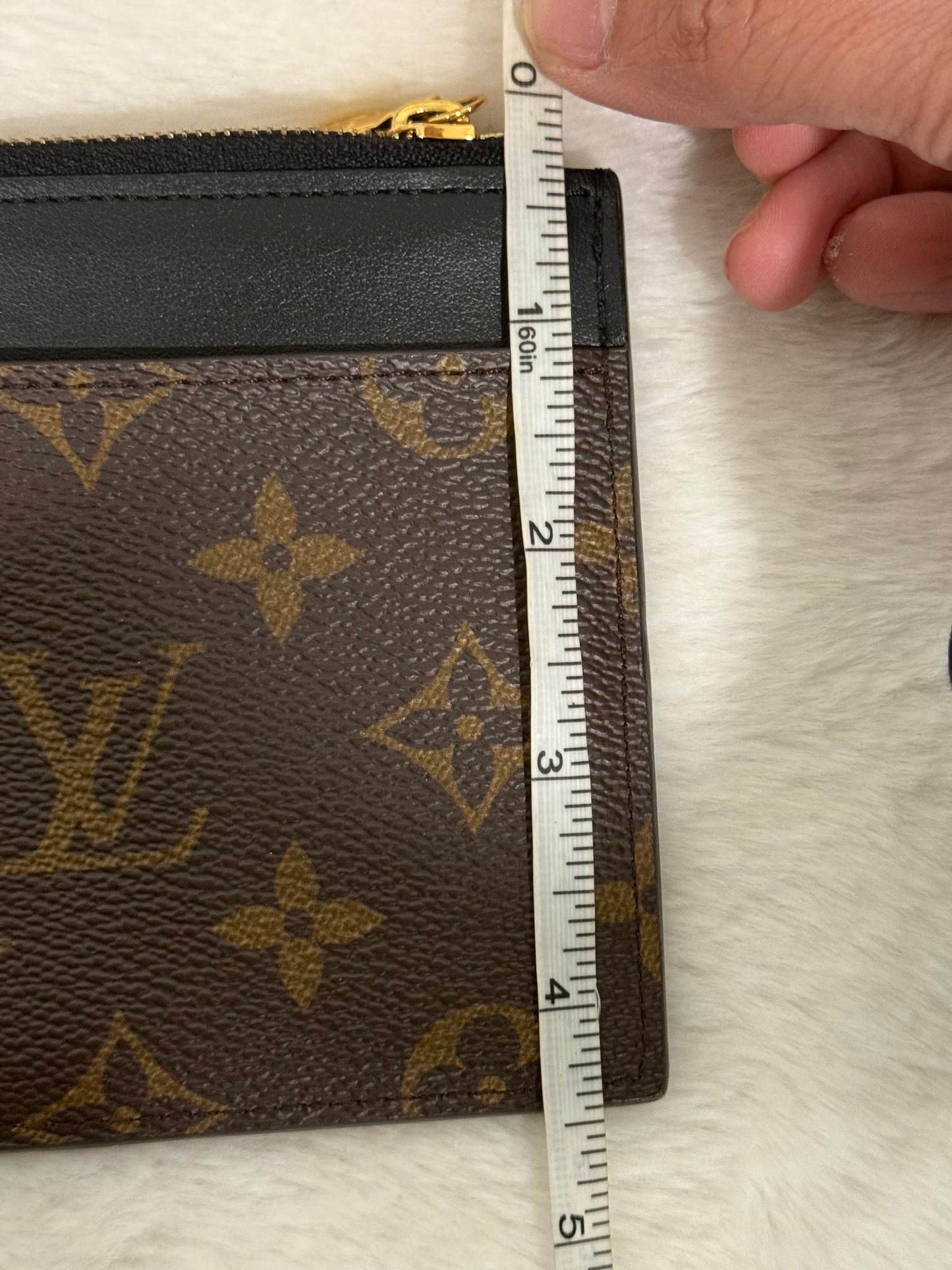 Louis Vuitton Slim Wallet Mono Noir/Black