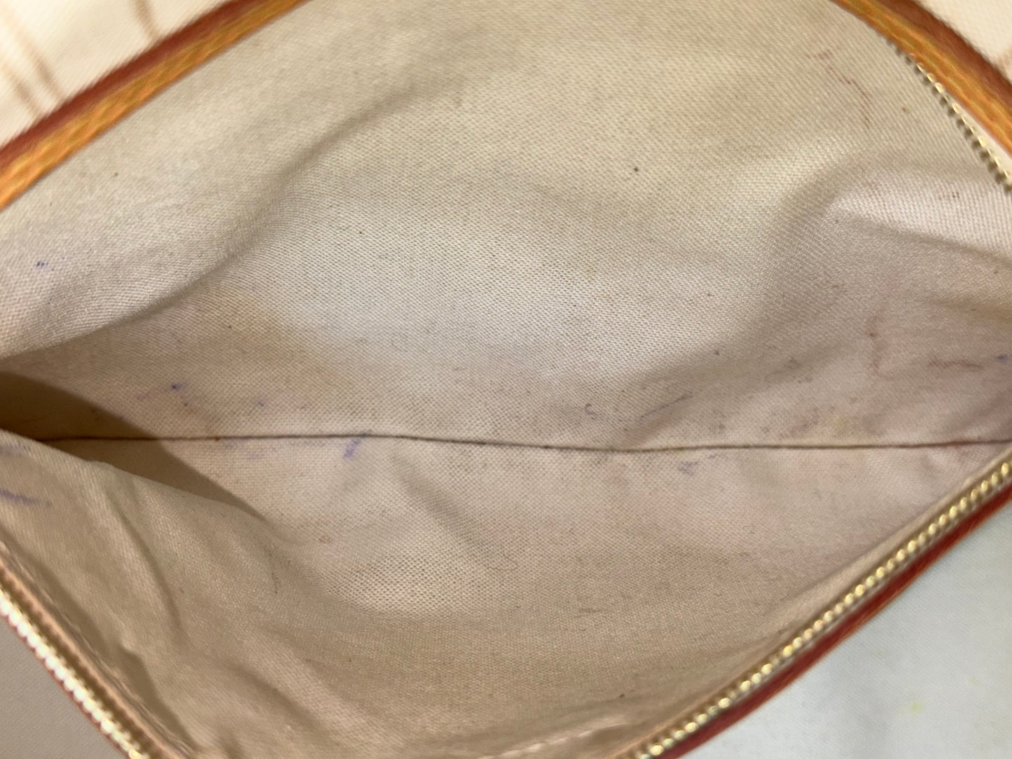 Louis Vuitton Neverfull MM Damier Azur Beige