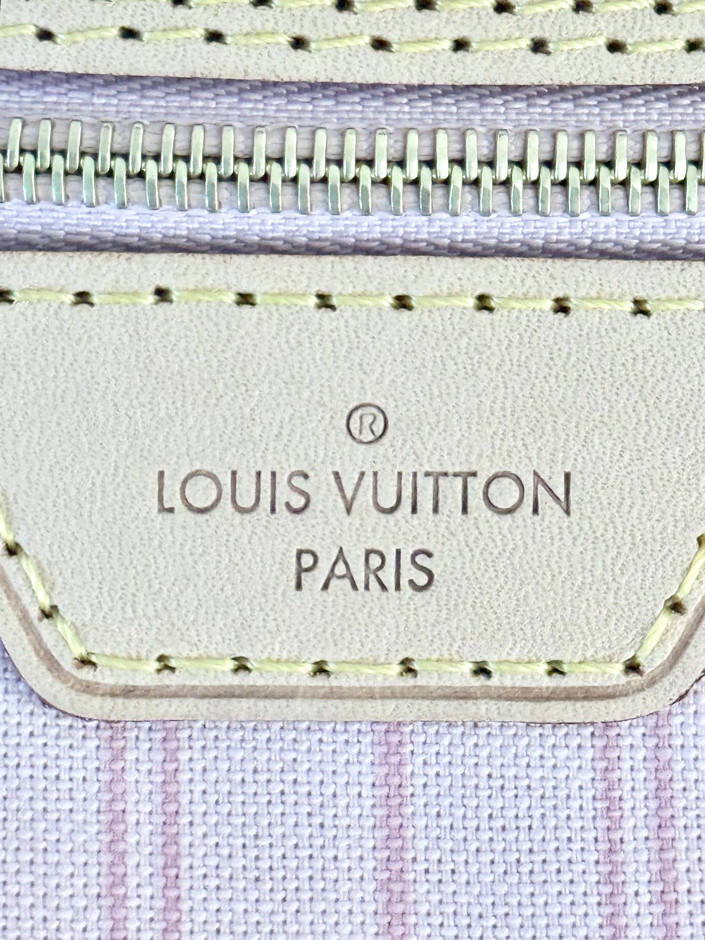 Louis Vuitton Neverfull GM in Damier Azur  Rose Ballerine MINT