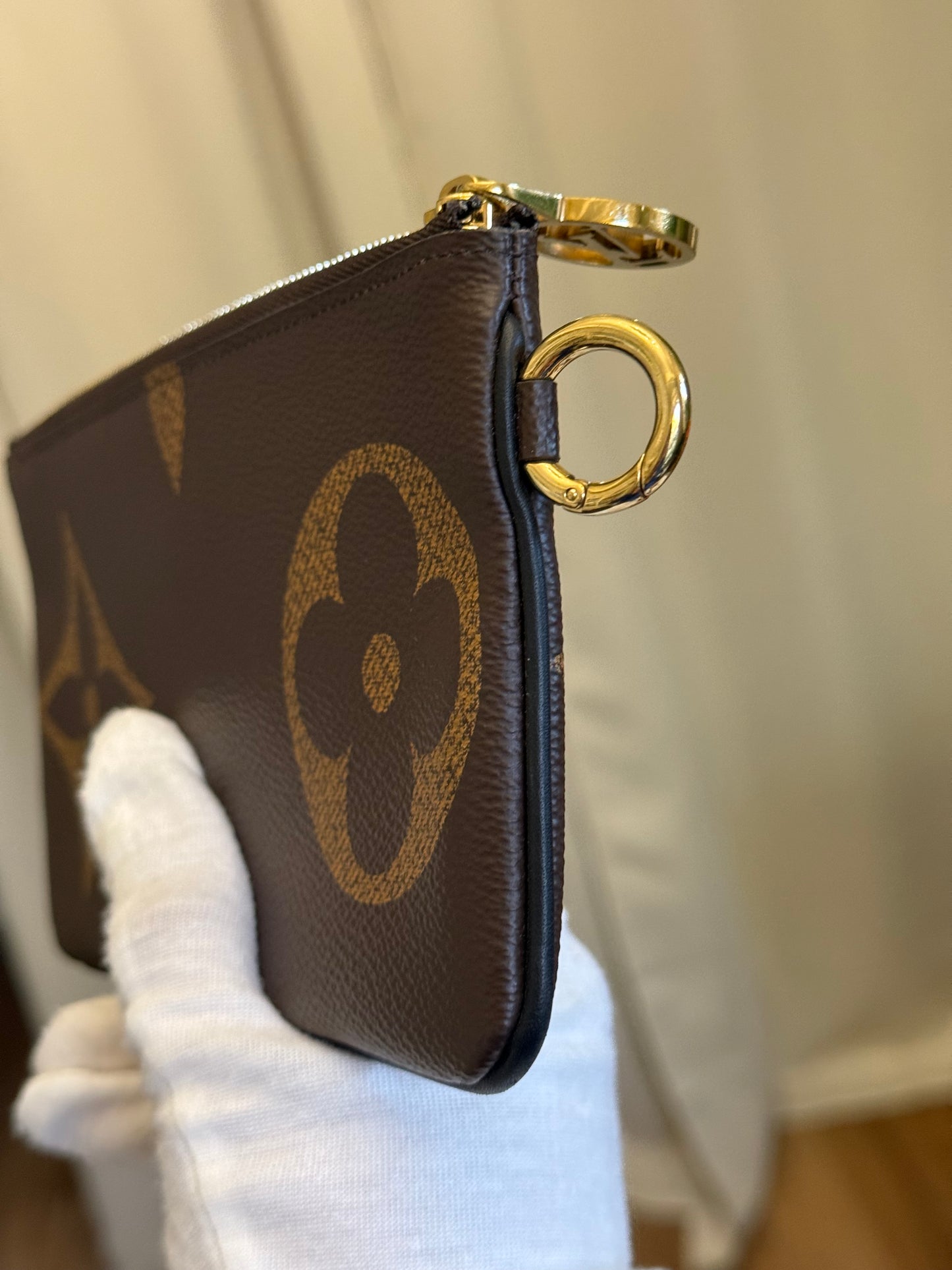 Louis Vuitton Rectangular Pouch Mono Reverse from Trio Pouch