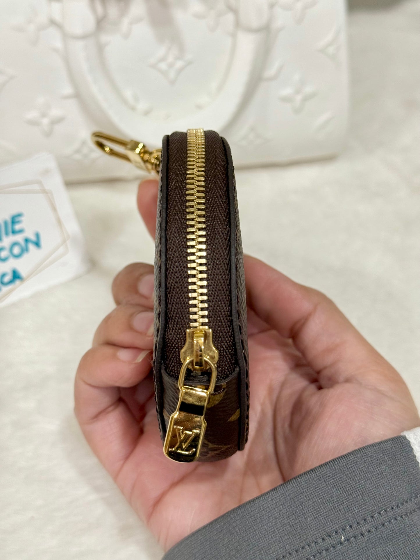 Louis Vuitton Round Coin Pouch Mono from MPA