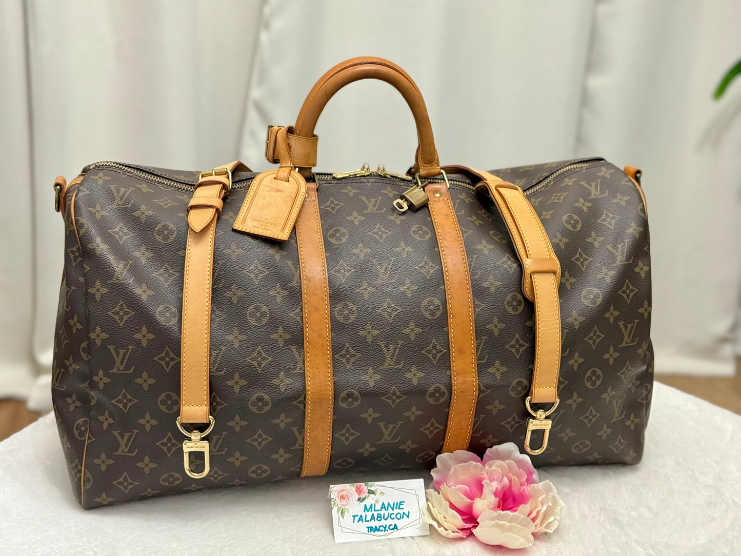 Louis Vuitton Keepall Bandouliere 55 Mono