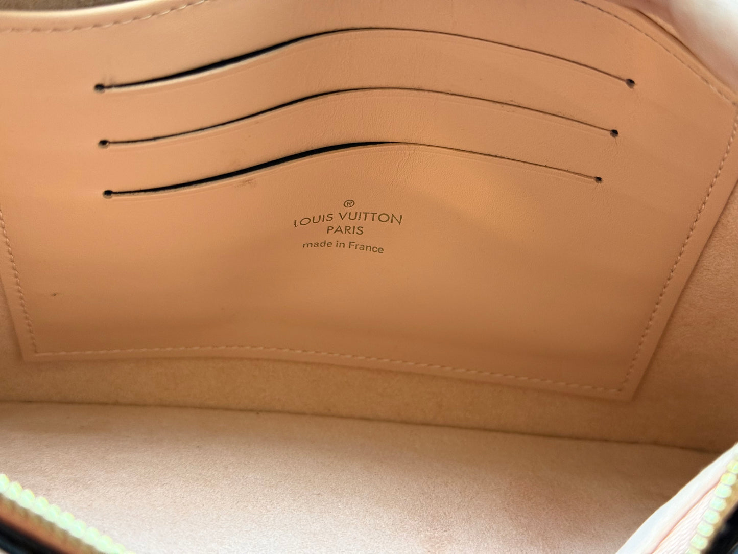 Louis Vuitton Double Zip Pochette Damier Ebene