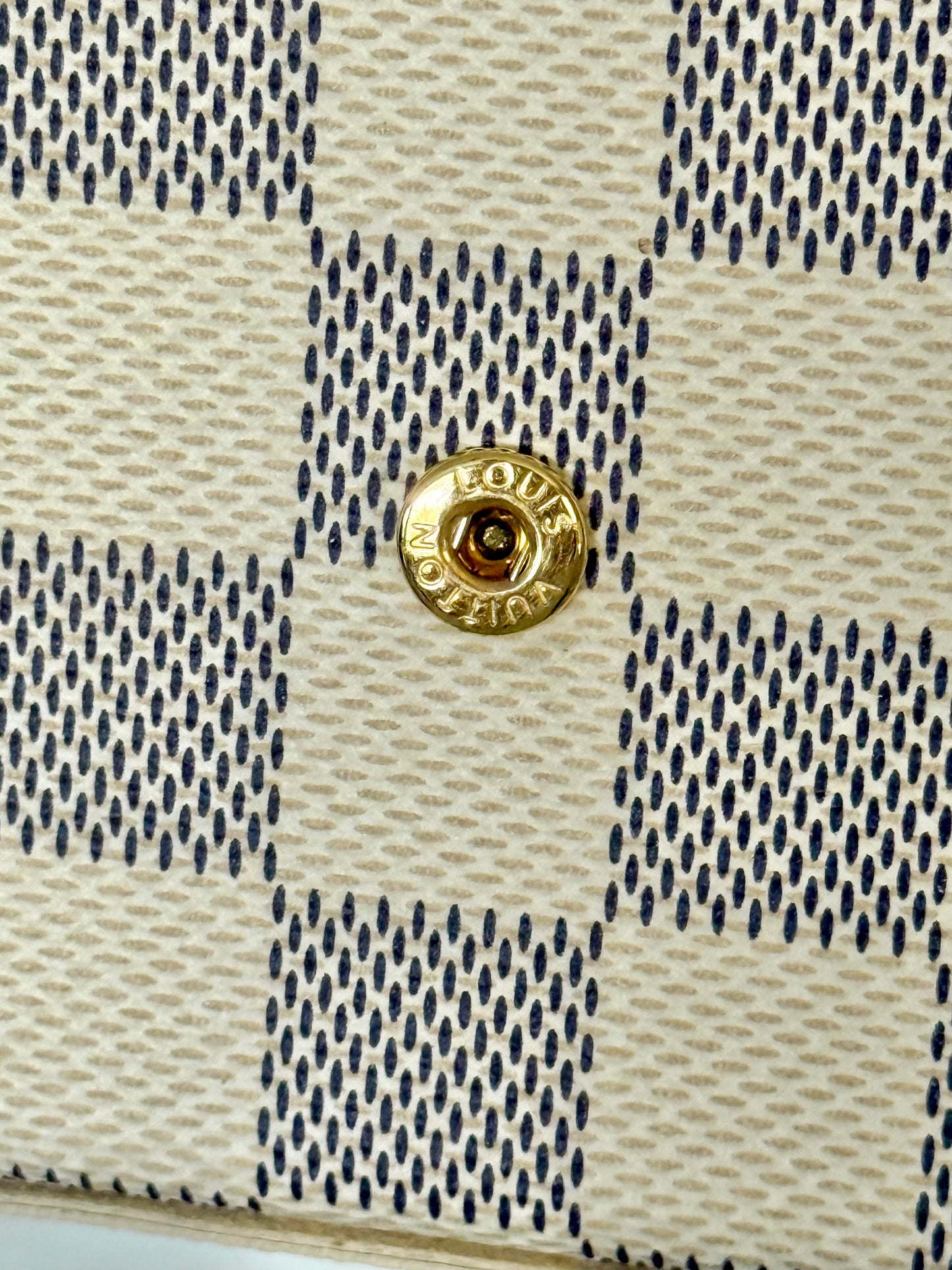 Louis Vuitton Pochette Felicie Damier Azur Rose Ballerine