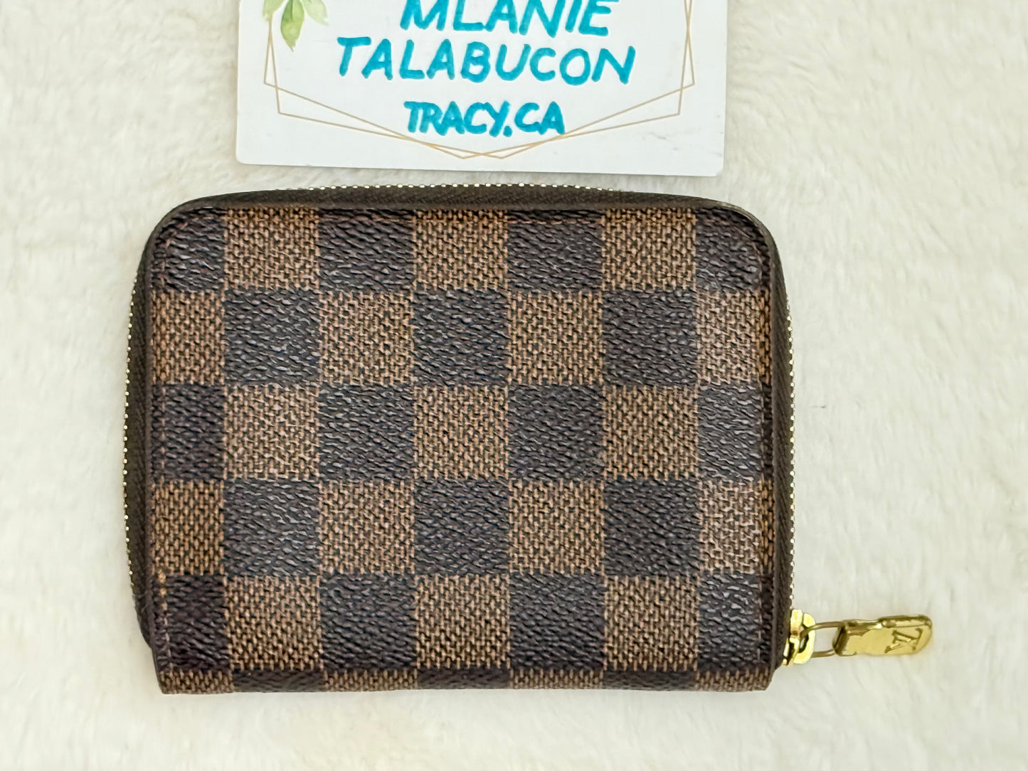 Louis Vuitton Zippy Coin Purse Damier Ebene