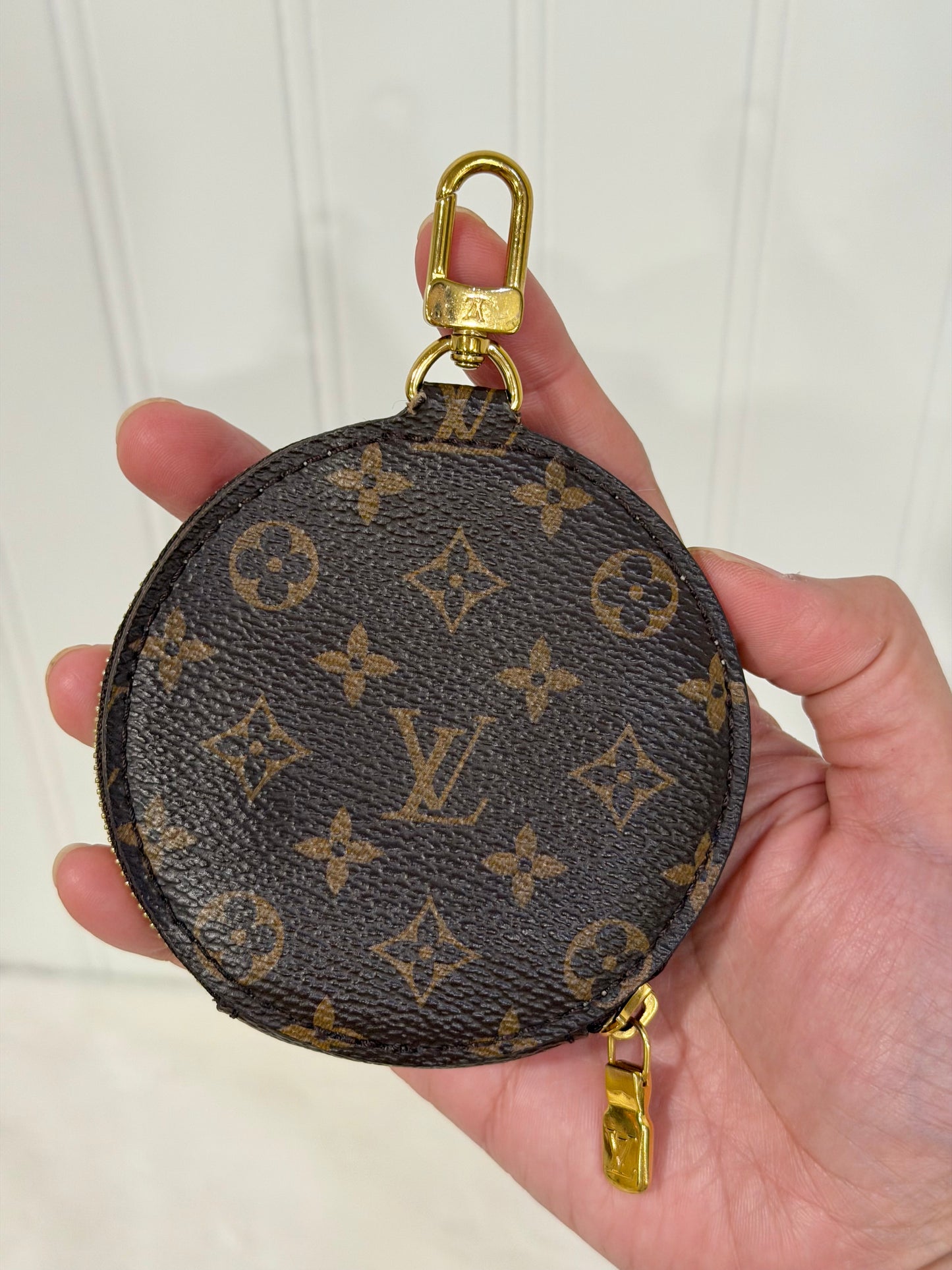 Louis Vuitton Multi Pochette Mono with Pink/Rose Adjustable Jacquard Strap