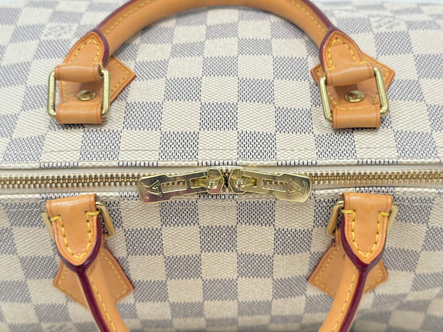 Louis Vuitton Speedy 30 Bandouliere Damier Azur
