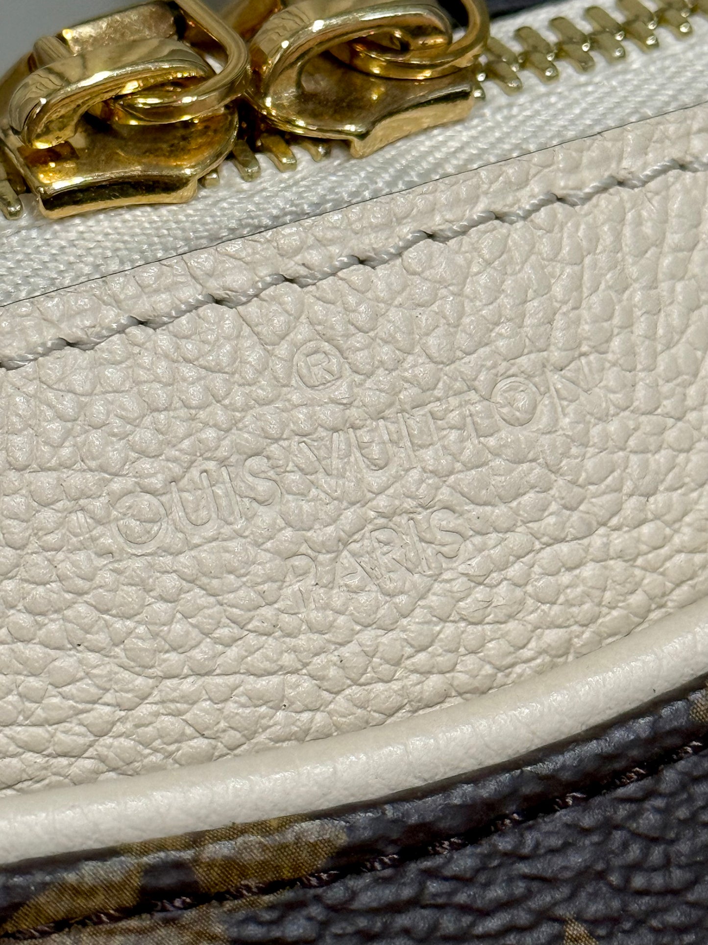Louis Vuitton Pallas MM Cream Tote