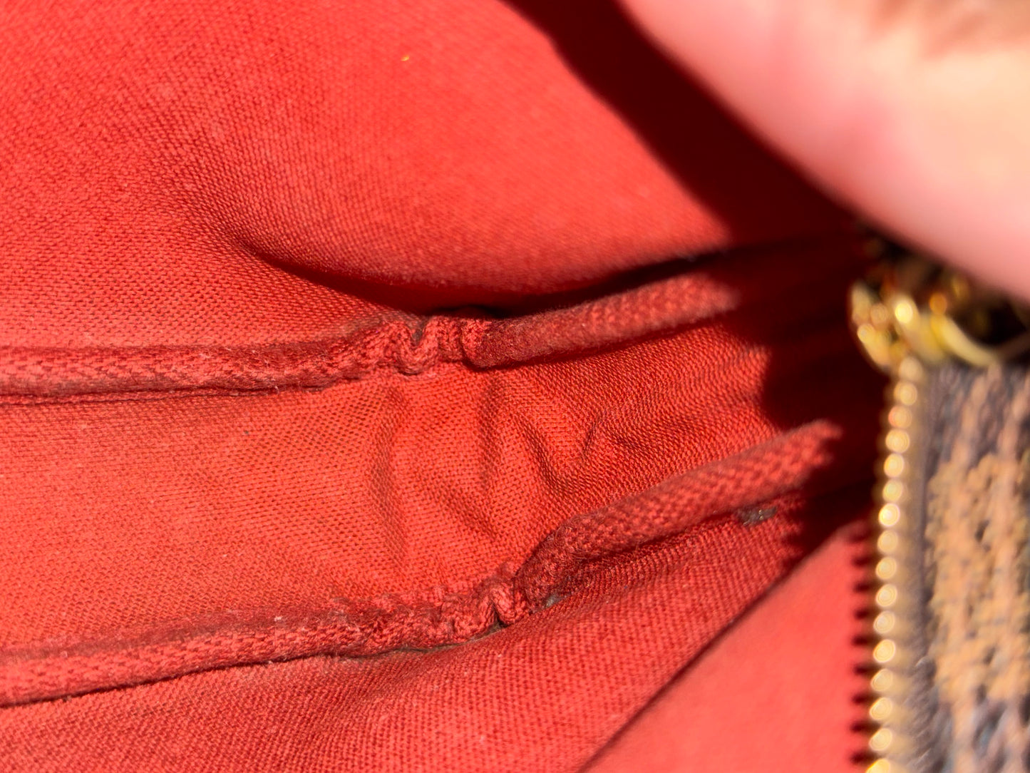 Louis Vuitton Navona Pochette Accessoires Damier Ebene