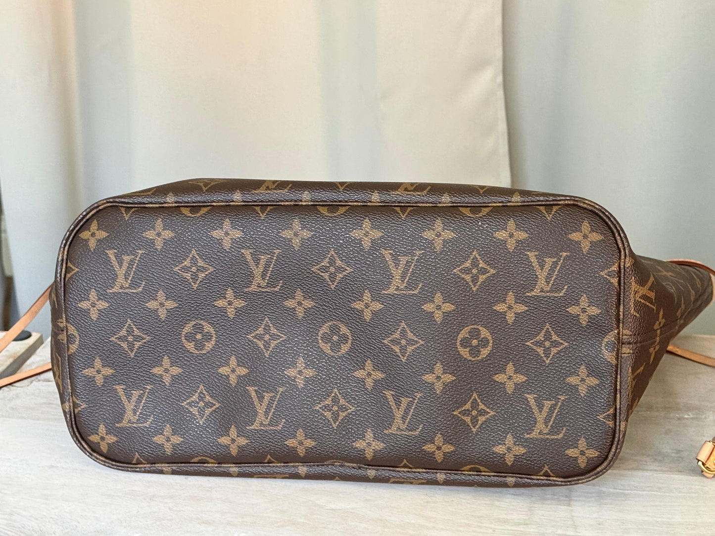 Louis Vuitton Neverfull MM Mono Pivoine Bag Only