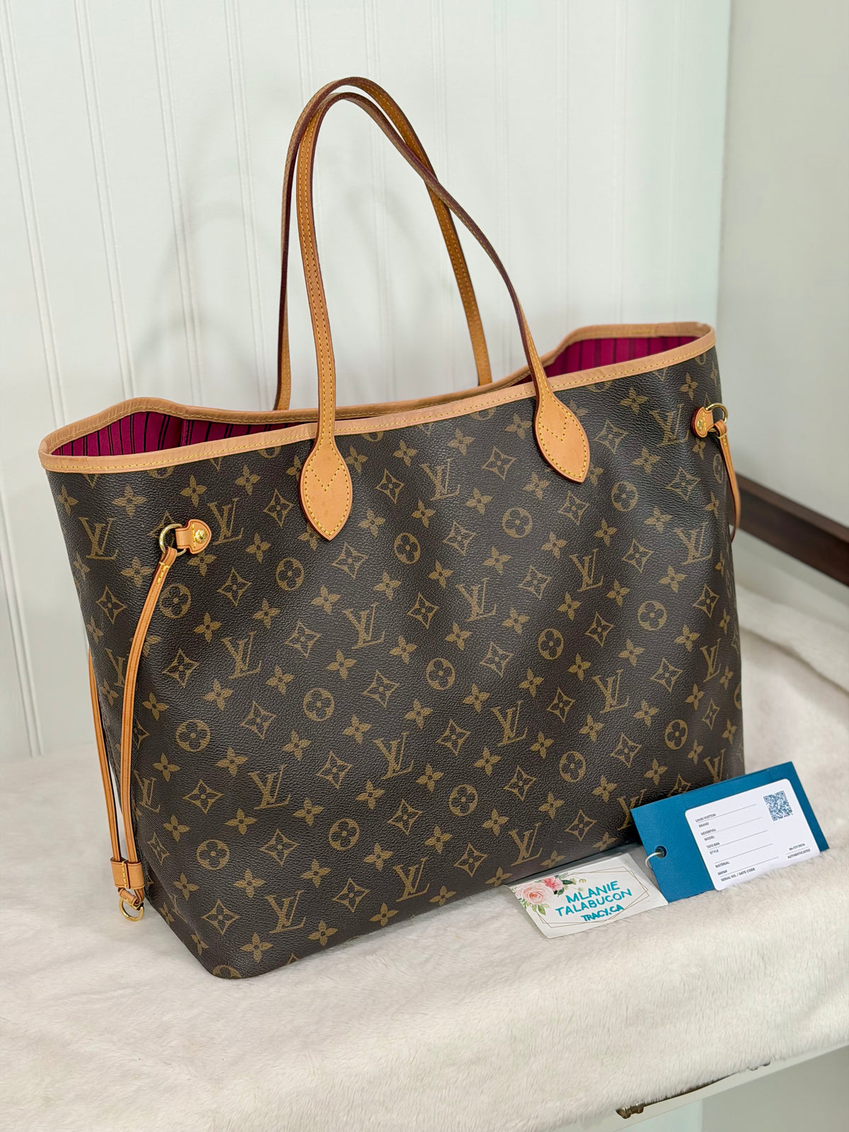 Louis Vuitton Neverfull GM Mono Pivoine SD2169