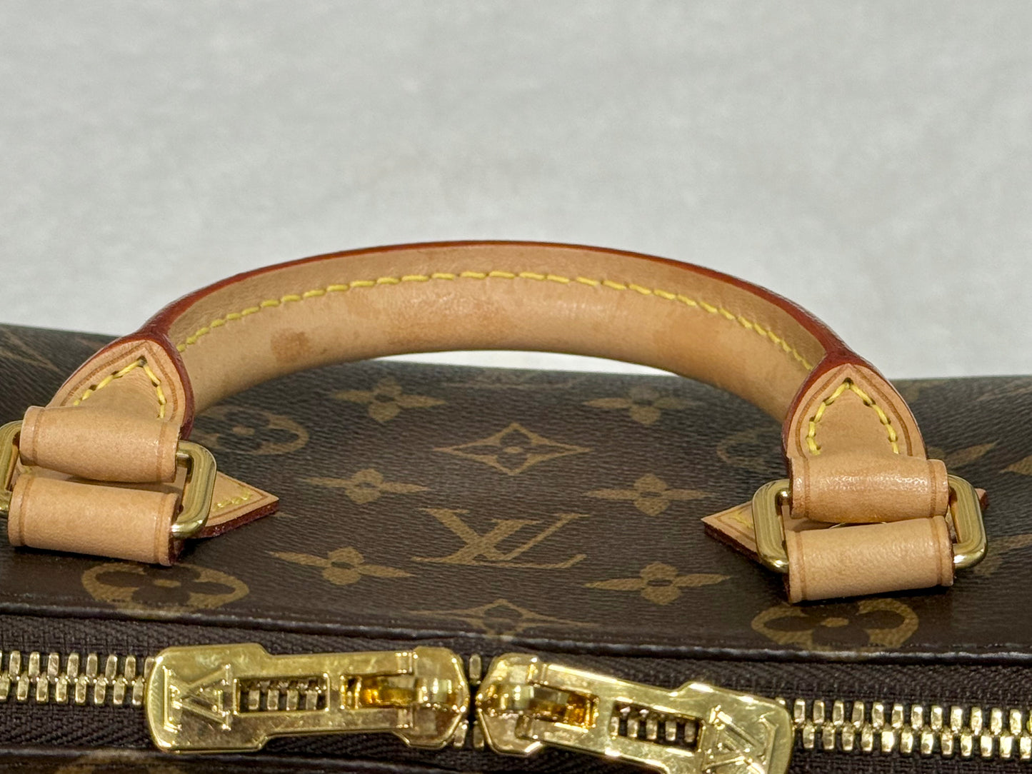 Louis Vuitton Speedy Bandouliere 20 Mono with Black/Pink Strap