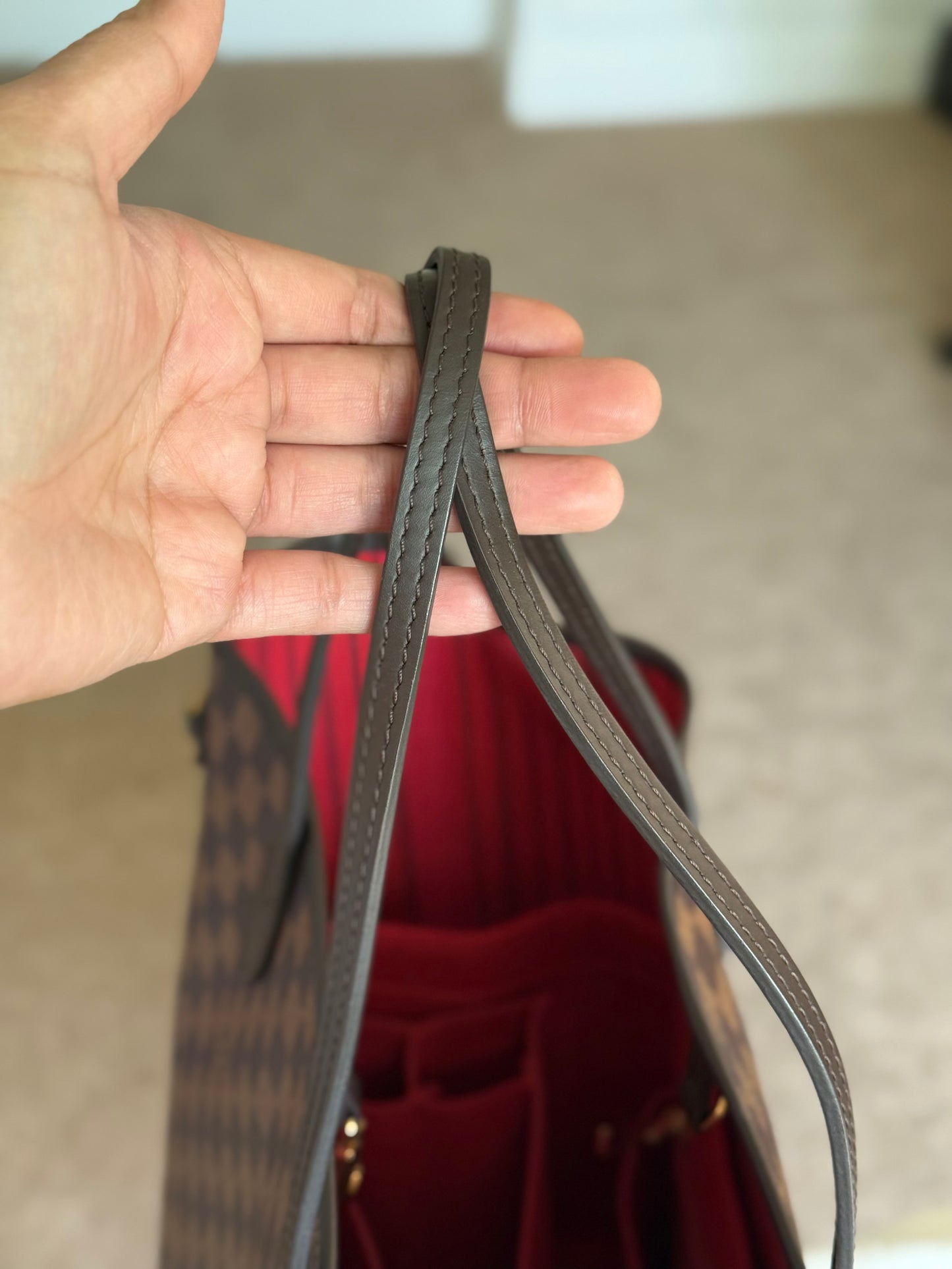 Louis Vuitton Neverfull GM DE Cerise Bag Only