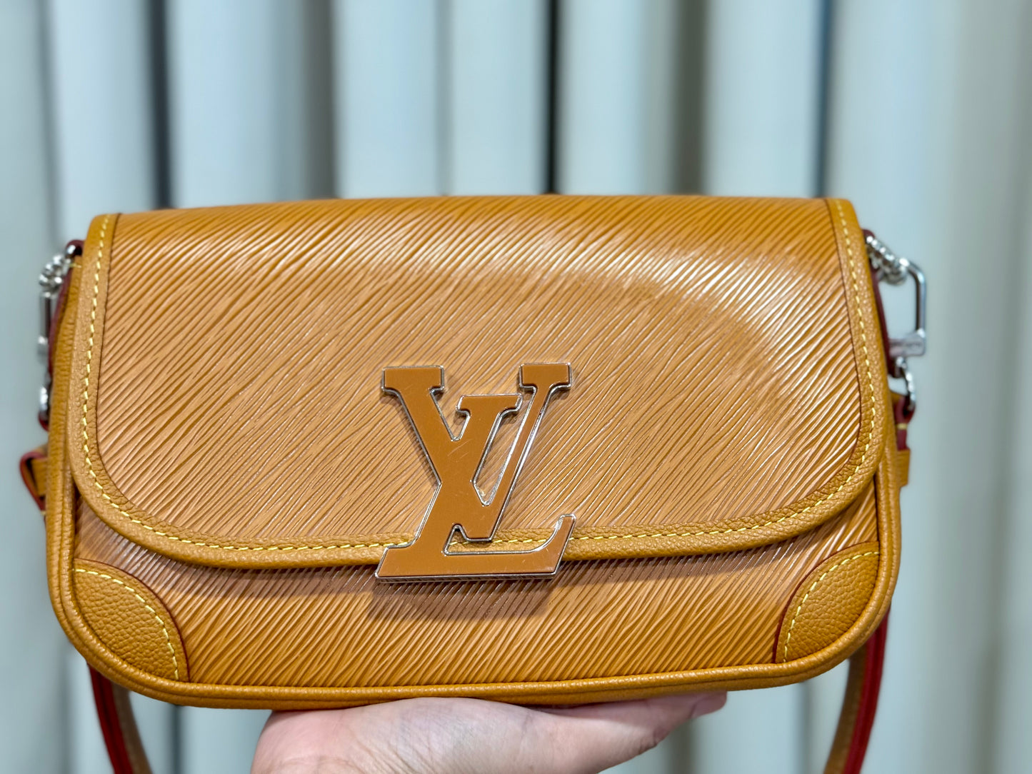 Louis Vuitton Buci in Epi Gold Honey