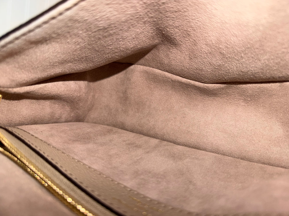 Louis Vuitton Diane Empreinte Bicolor Turtledove/Cream