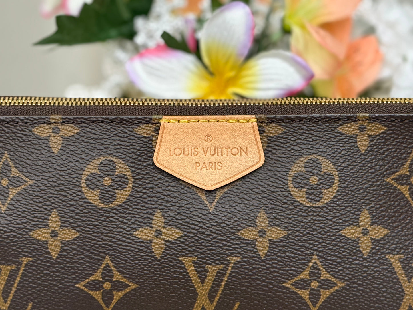 Louis Vuitton Multi Pochette Accessoires with Light Pink Strap