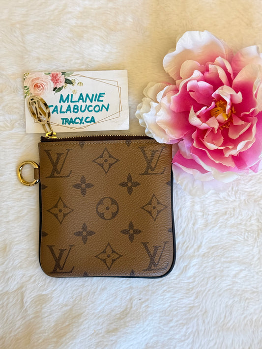 Louis Vuitton Square Pouch Mono Reverse from Trio Pouch